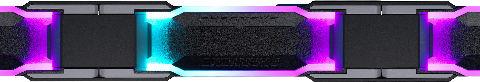 Phanteks D30-120 Reversed Airflow D-RGB PWM -tuuletin, musta, 120 mm