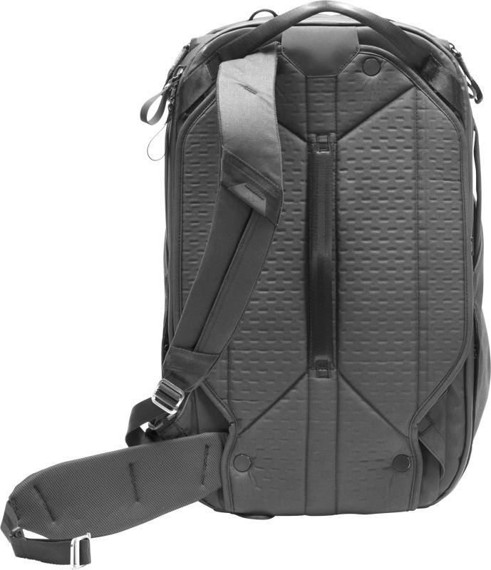 Peak Design Travel Backpack 45L -päiväreppu, musta