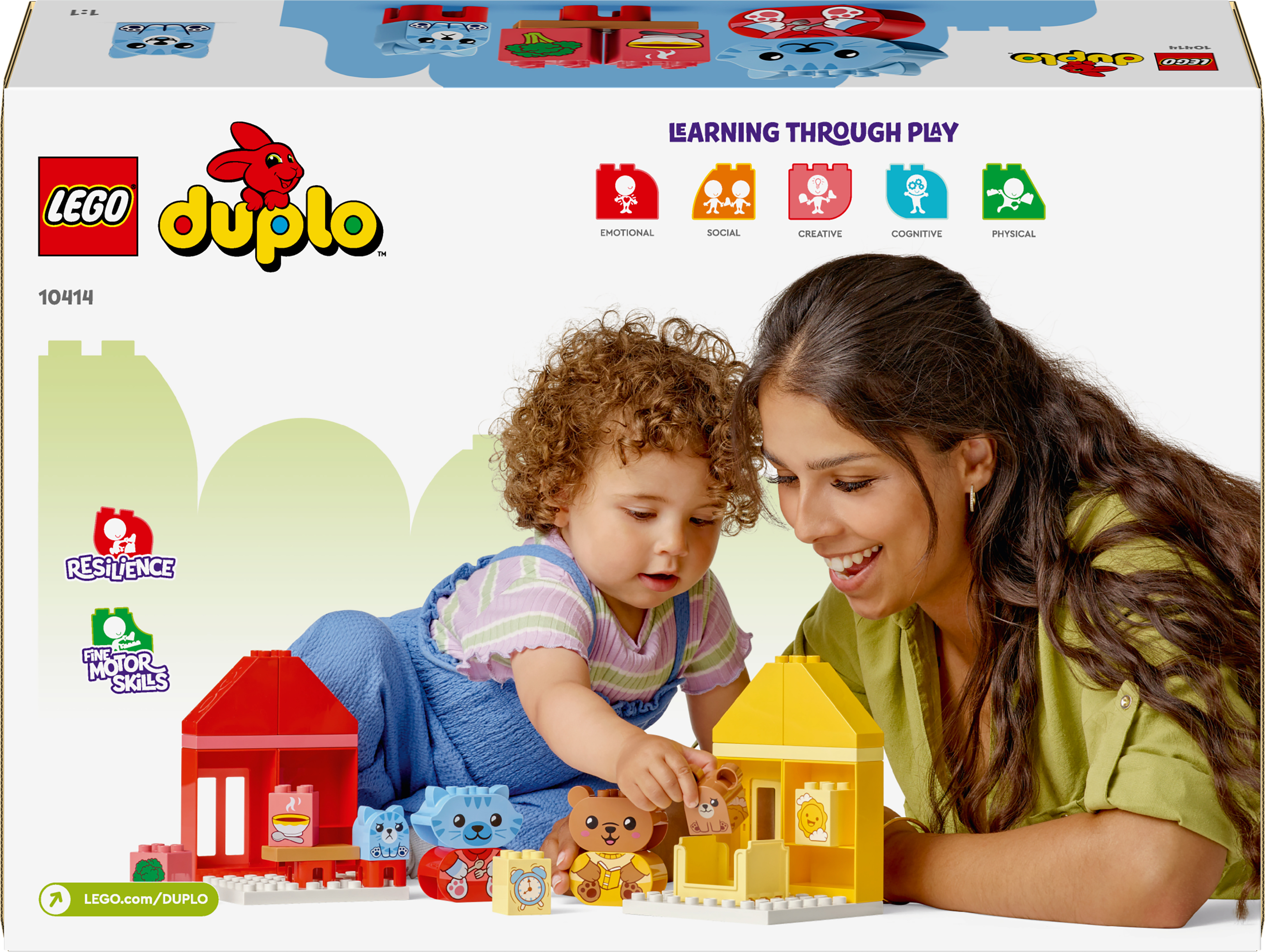 LEGO DUPLO My First 10414  - Päivätoimet: Ruokailu ja nukkumaanmeno