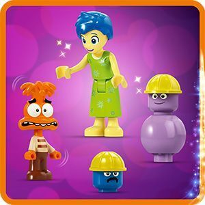 LEGO Disney Pixar 43248  - Inside Out 2 ‑tunnekuutiot