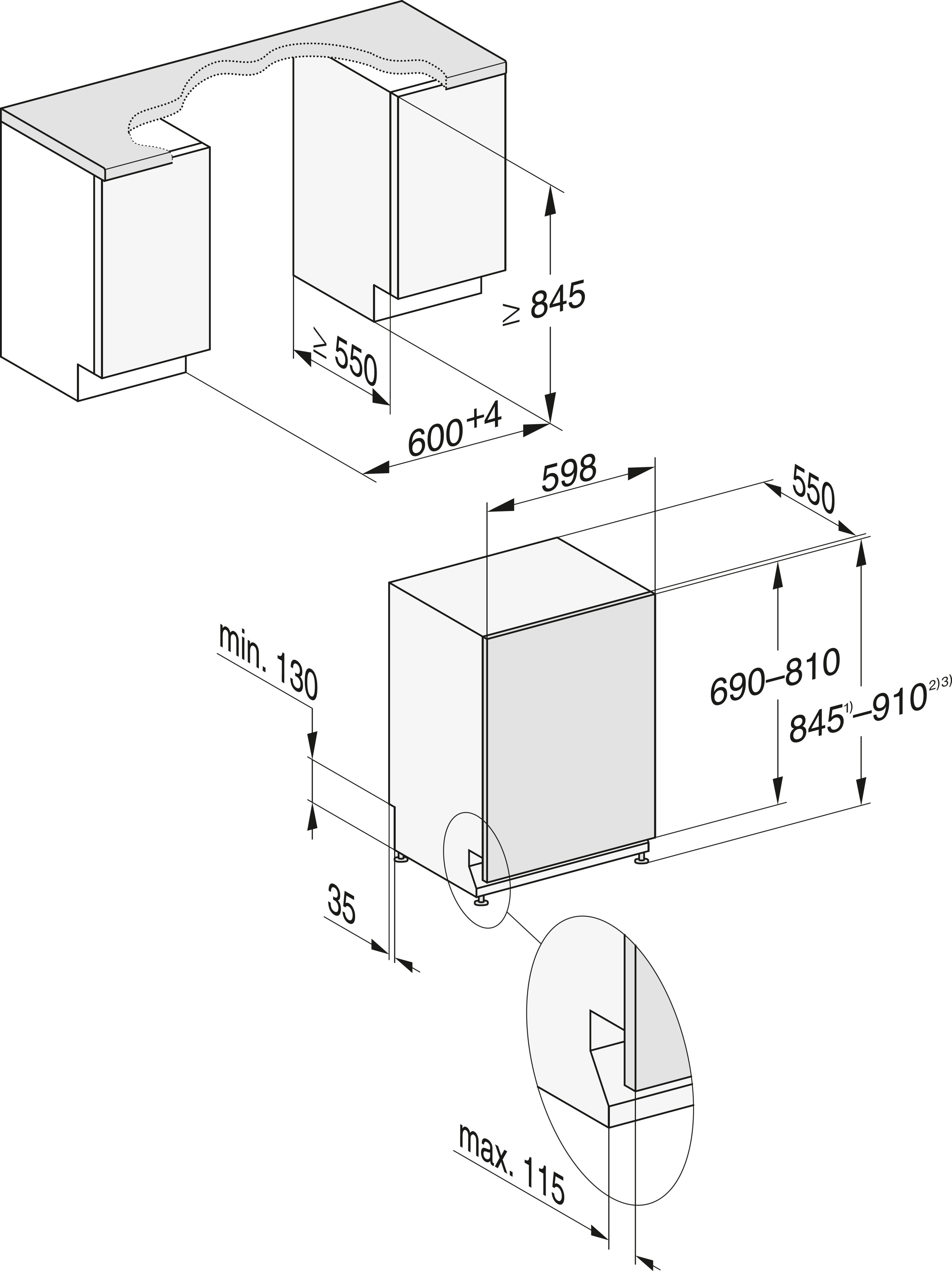 Miele G 7191 SCVi 125 Edition astianpesukone, integroitava