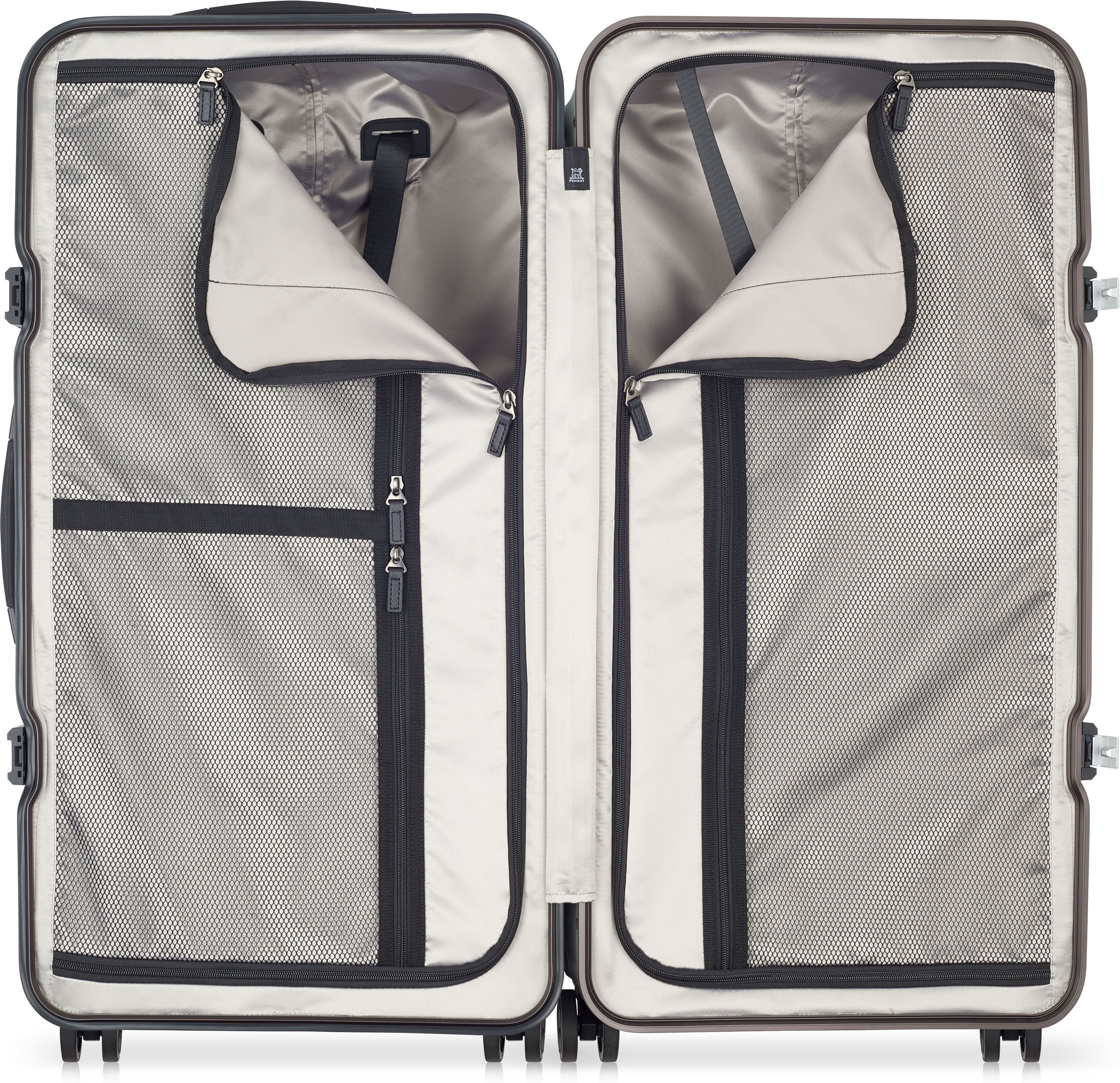 Delsey Peugeot Voyages 80 cm -matkalaukku, harmaa