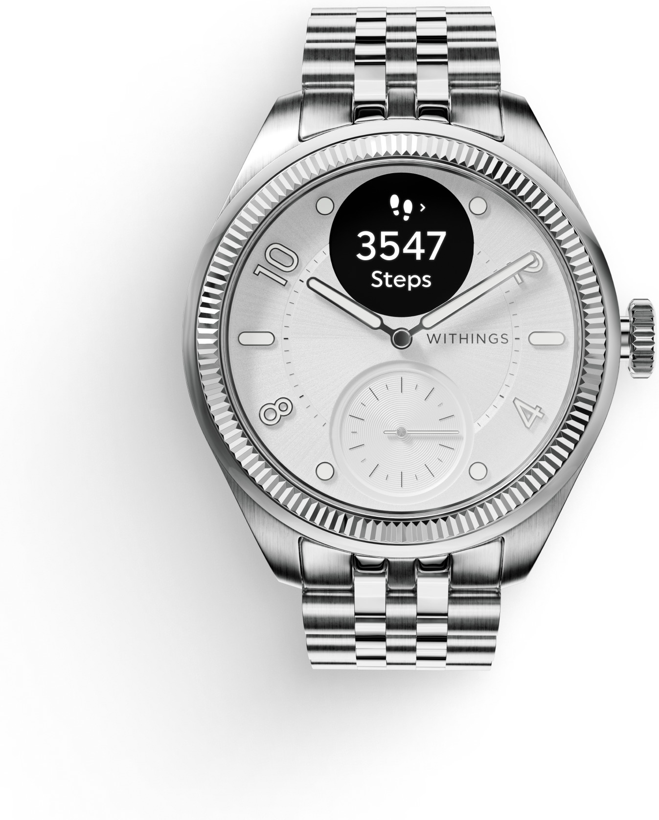 Withings Scanwatch Nova -älykello, 42 mm, Brilliant White