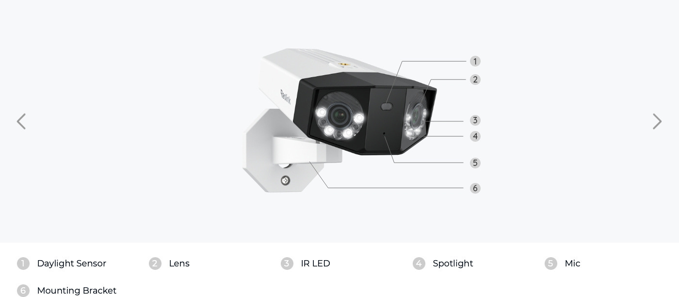 Reolink Duo 3 PoE -valvontakamera ulko- ja sisäkäyttöön
