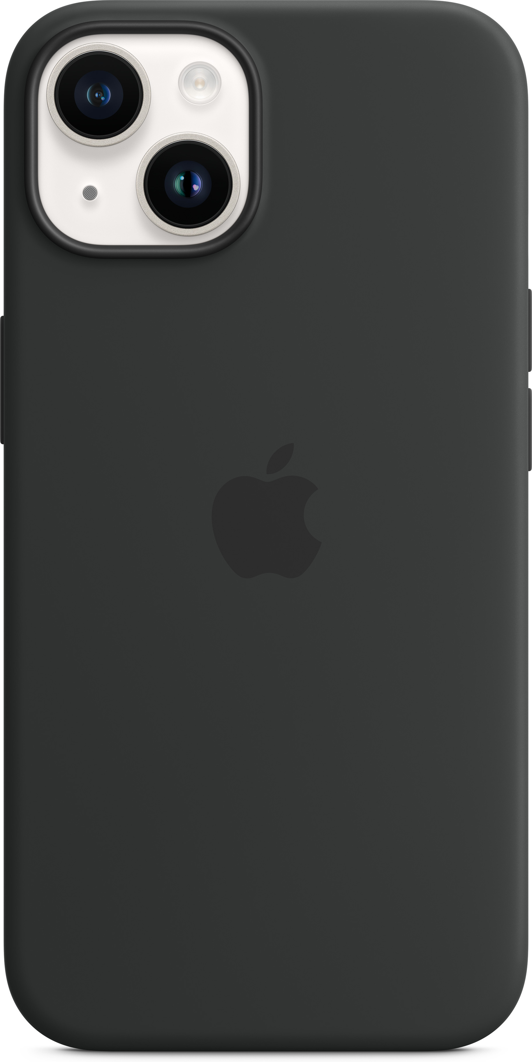 Apple iPhone 14 silikonikuori MagSafella, keskiyö