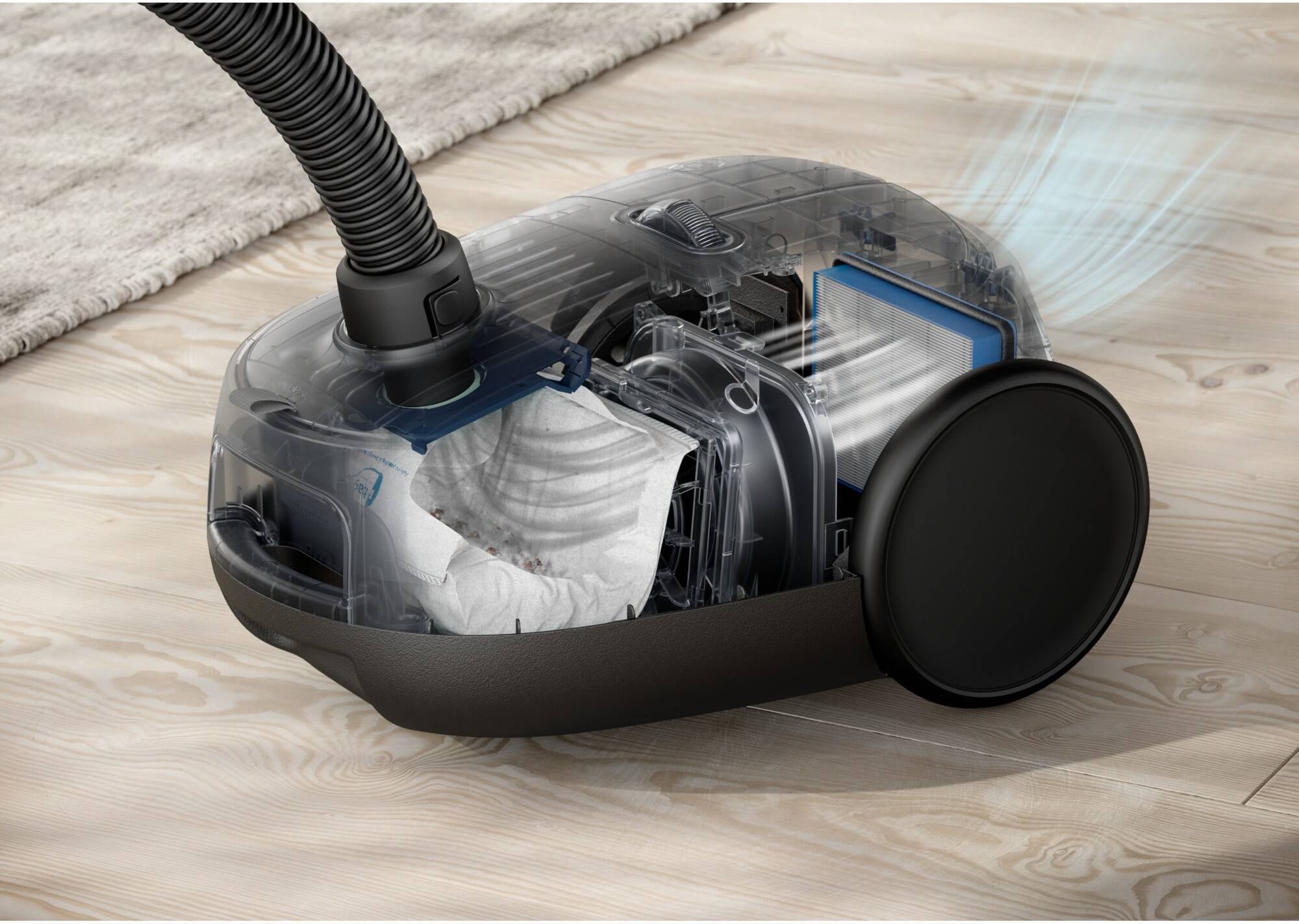 Electrolux Clean 600 EB61C1OG -pölynimuri, vihreä