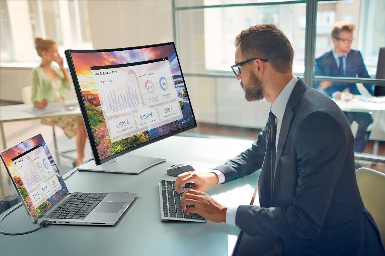 Dell Premier Multi-Device KM7321W -näppäimistö ja hiiri