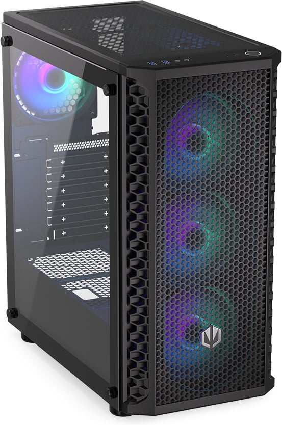 Endorfy Signum 300 ARGB ATX-kotelo ikkunalla, musta