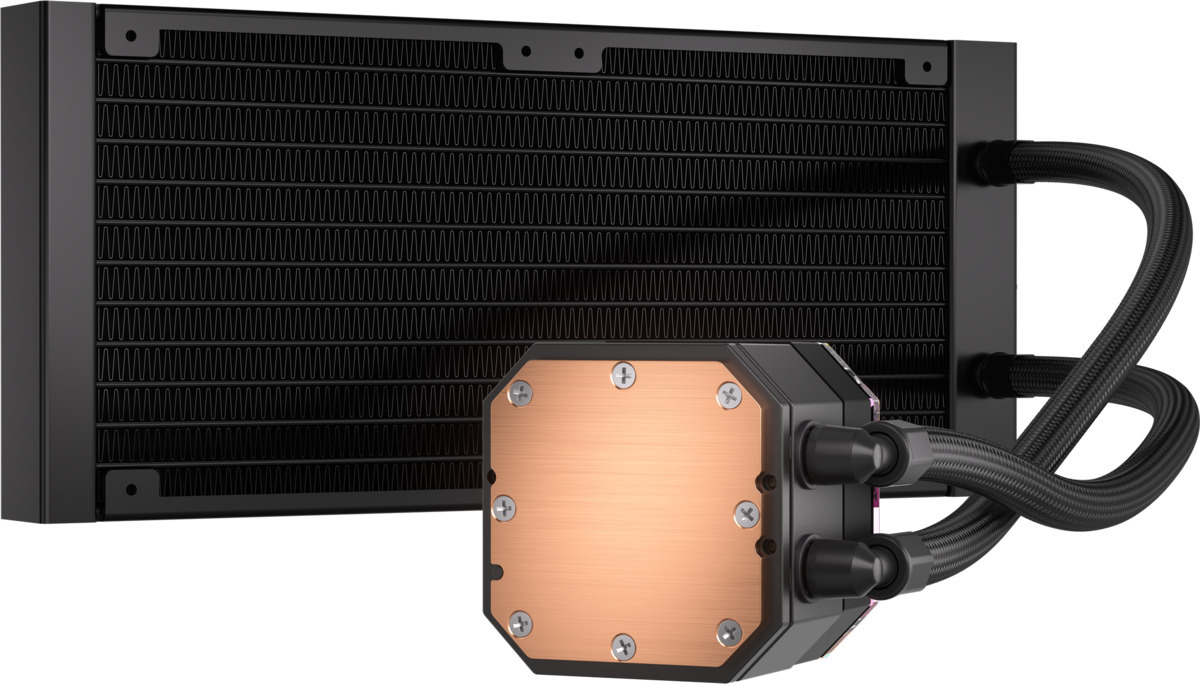 Corsair iCUE H100i ELITE CAPELLIX XT -nestejäähdytysjärjestelmä, musta