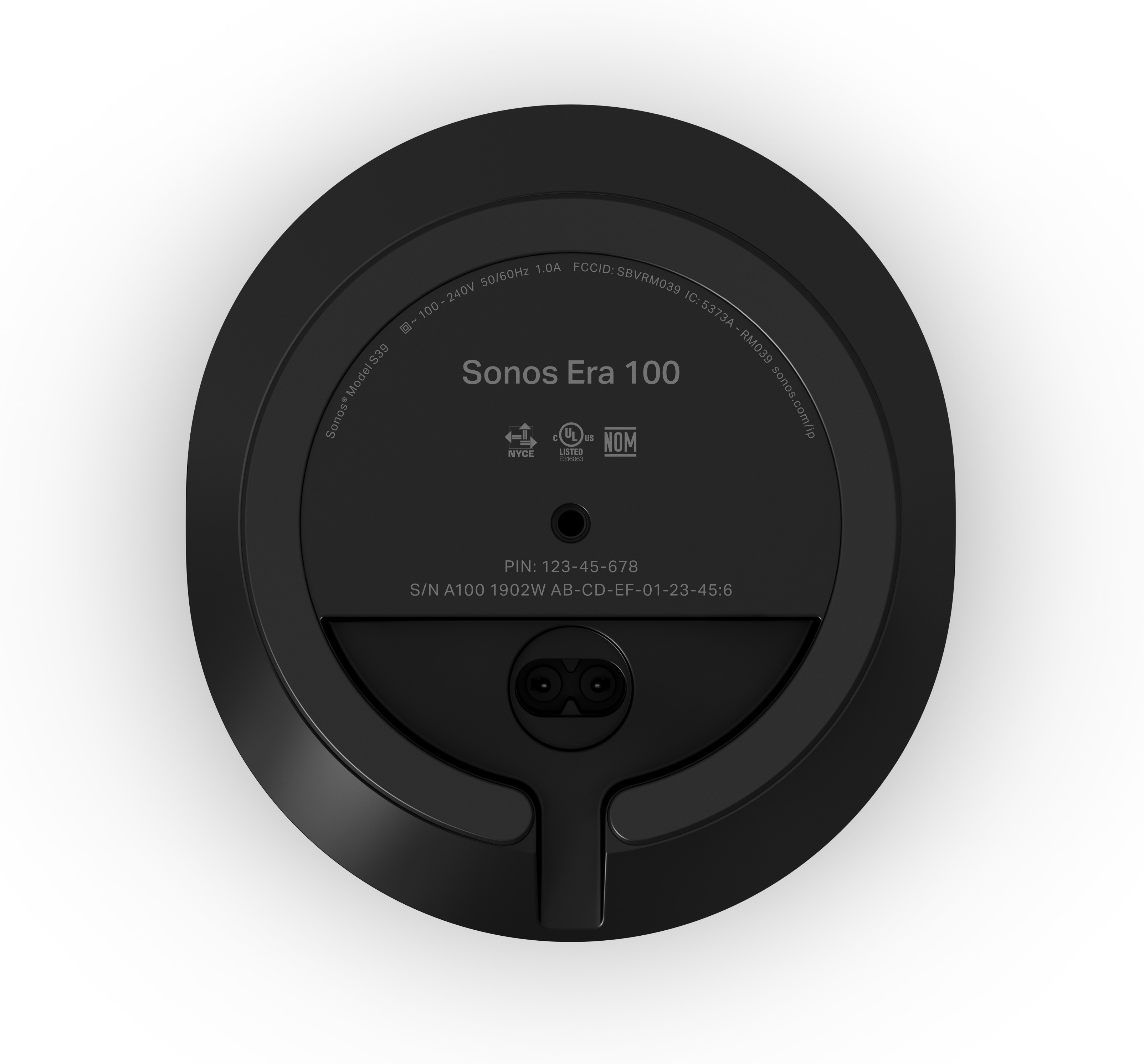 Sonos Era 100 älykaiutin, musta