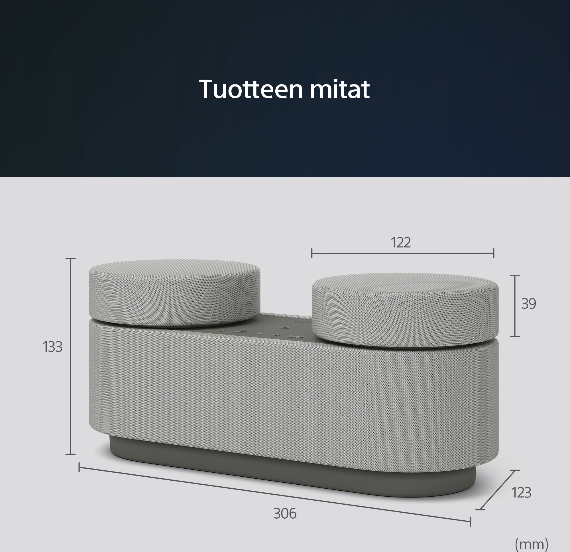 Sony HT-AX7 kannettava kotiteatterijärjestelmä