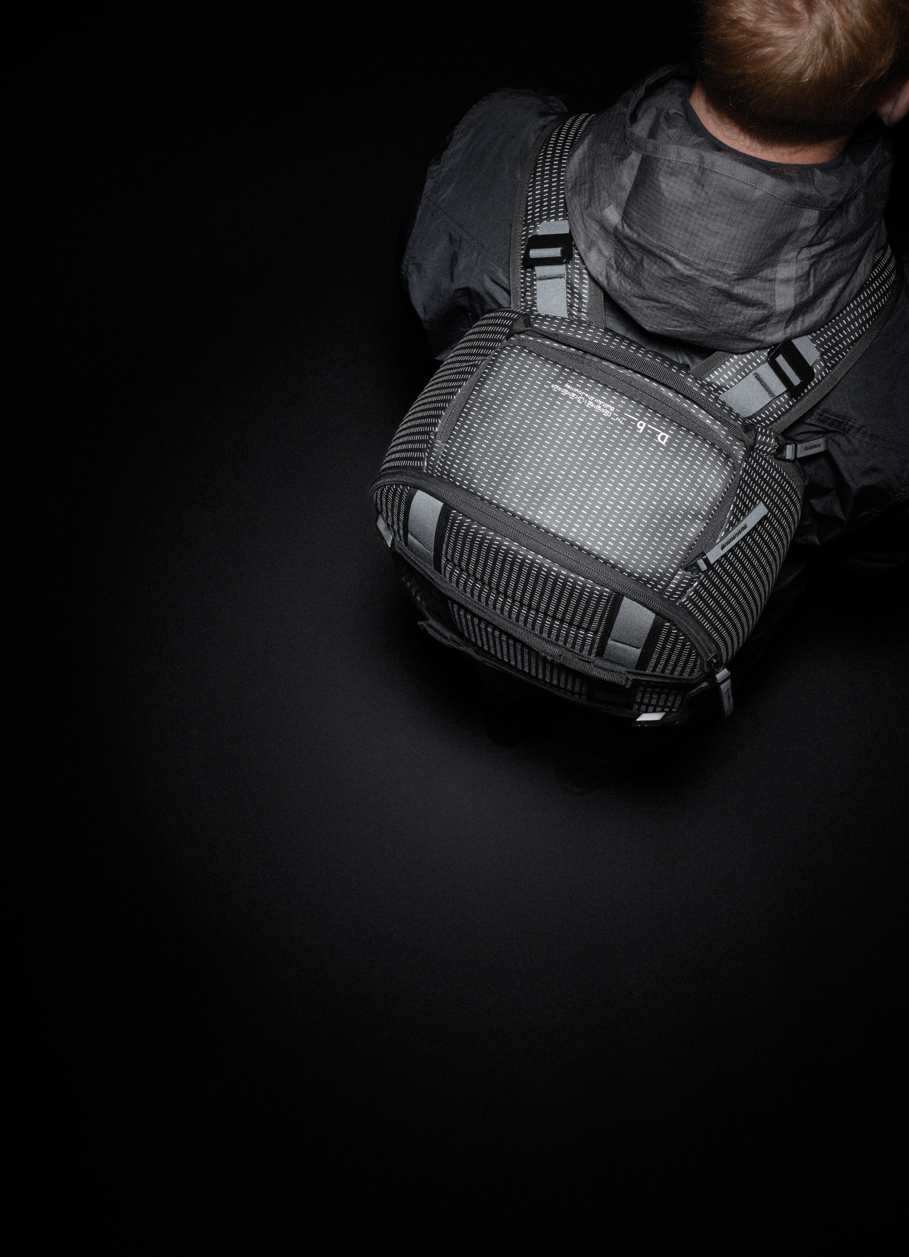 Db Hugger Backpack 20L -reppu, reflective black
