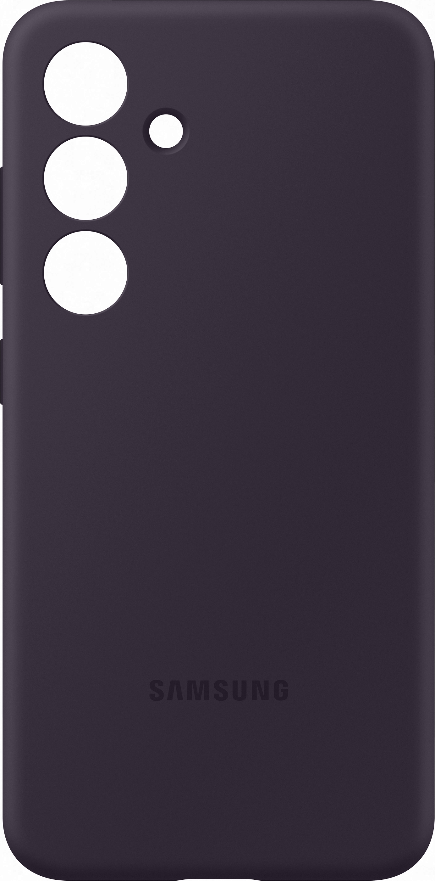 Samsung Galaxy S24 Silicone Case -suojakotelo, tummanvioletti