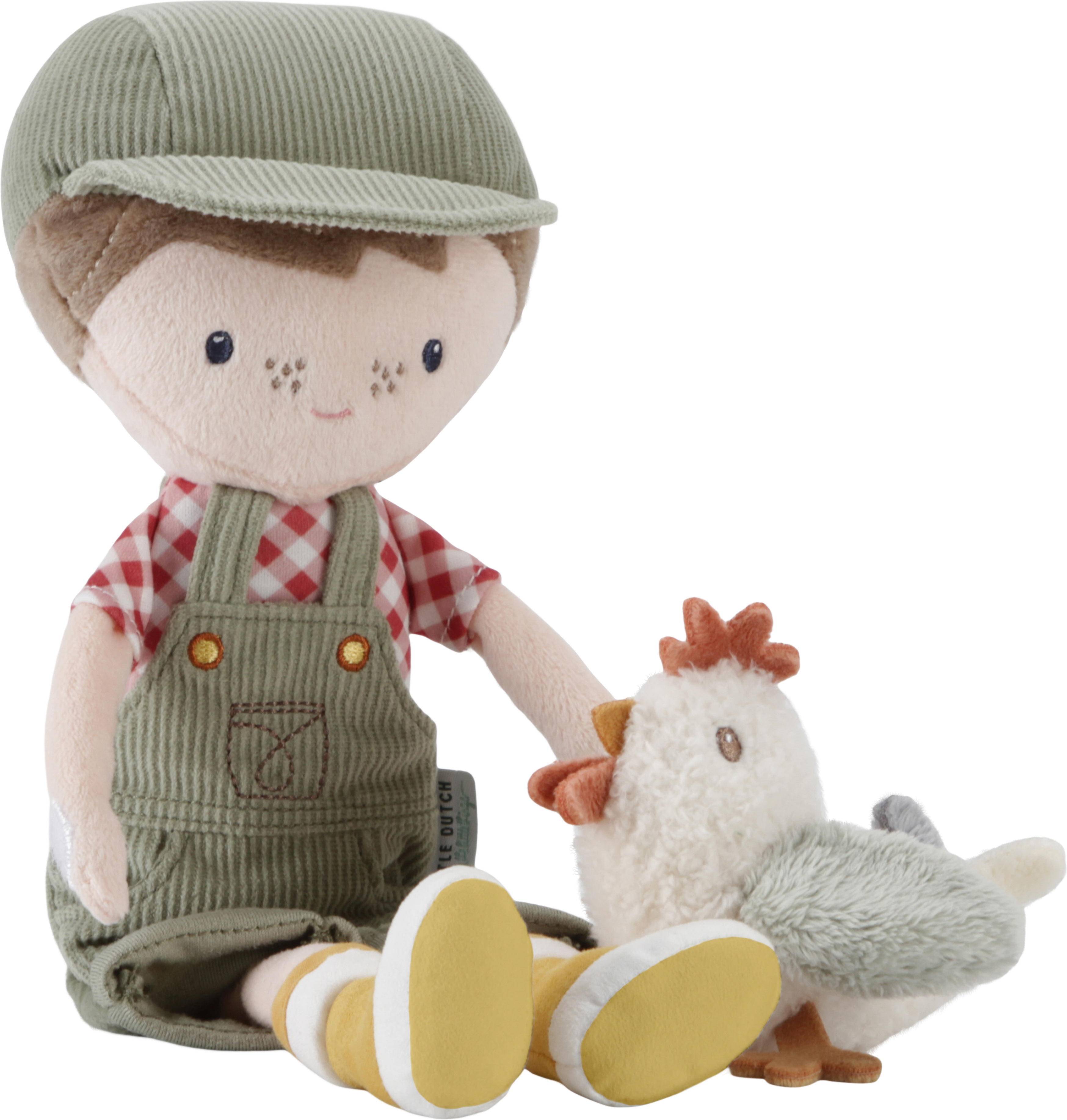 Little Dutch -pikkufarmari Jim ja kana