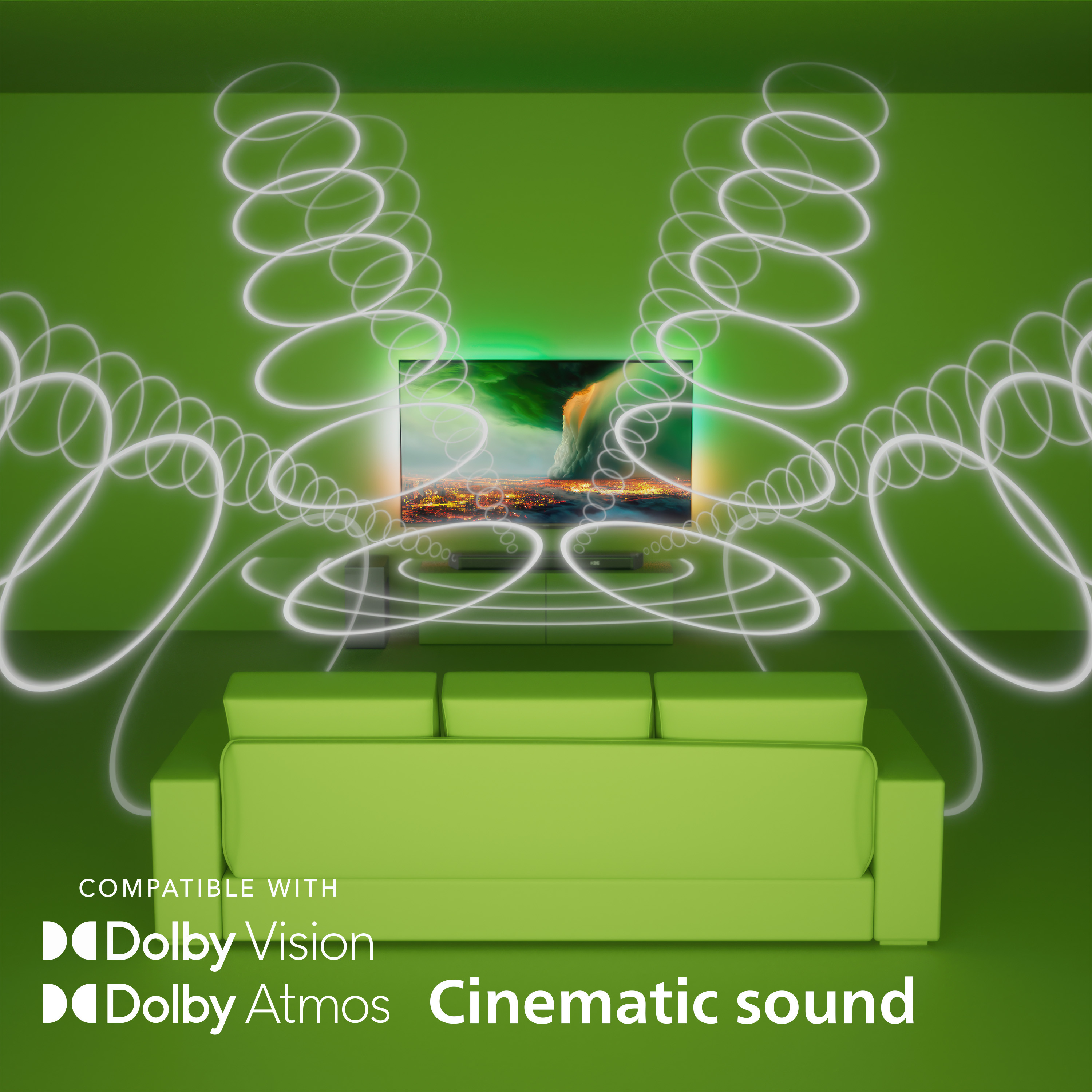 Philips TAB7908 5.1.2 Dolby Atmos Soundbar -äänijärjestelmä