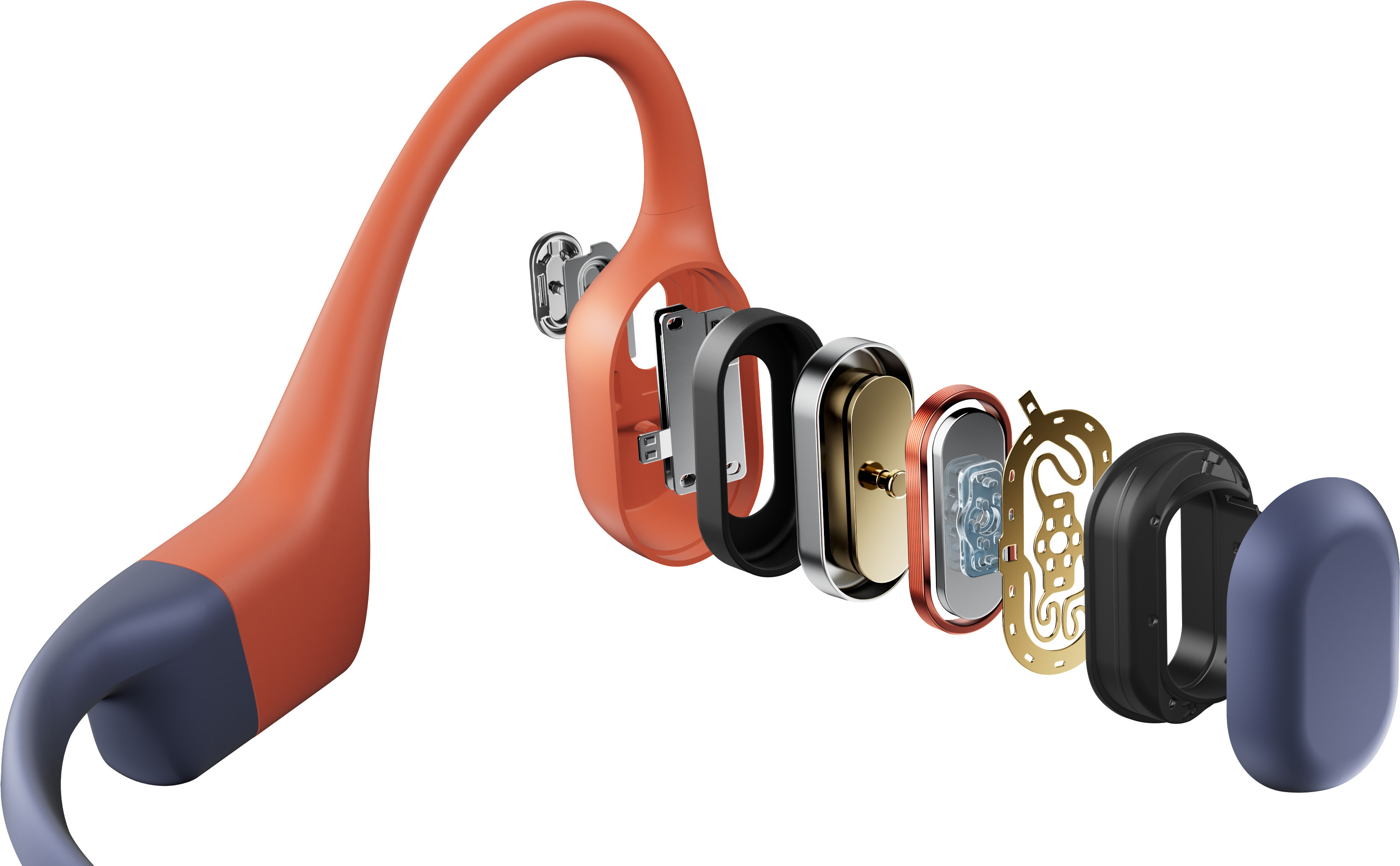 Shokz Openswim Pro luujohdekuulokkeet, harmaa