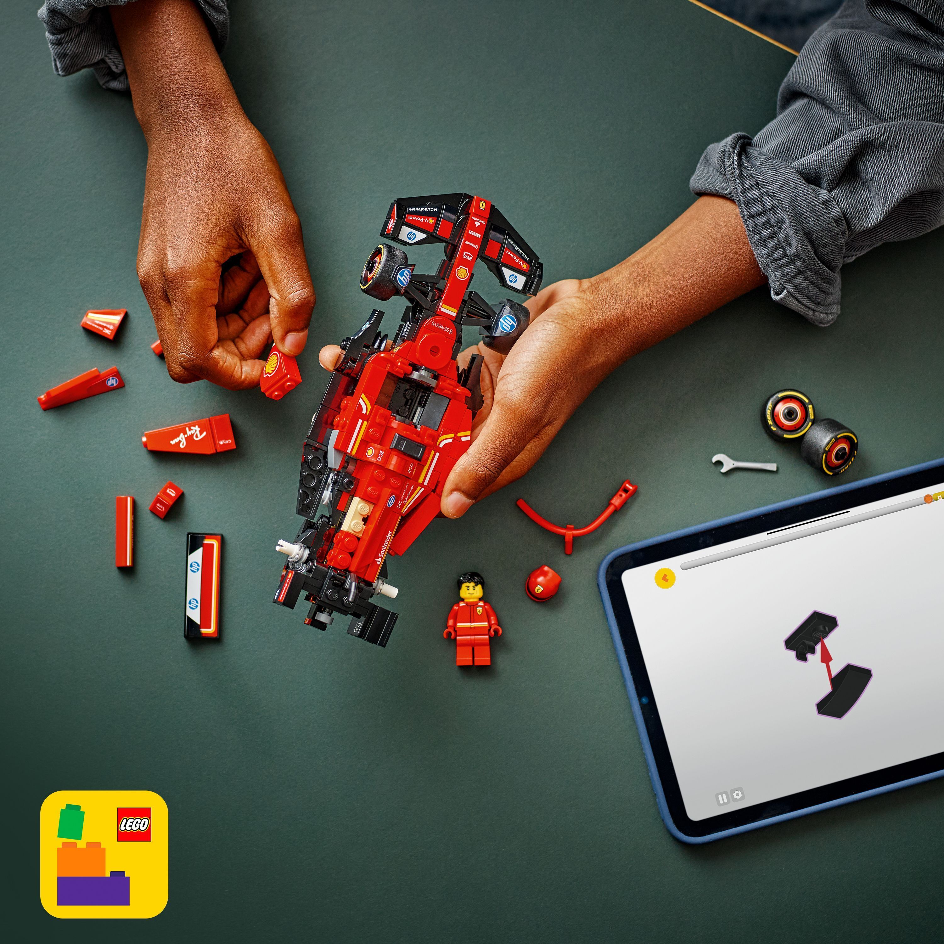 LEGO Speed Champions 77242 – Ferrari SF-24 F1 ‑kilpa-auto