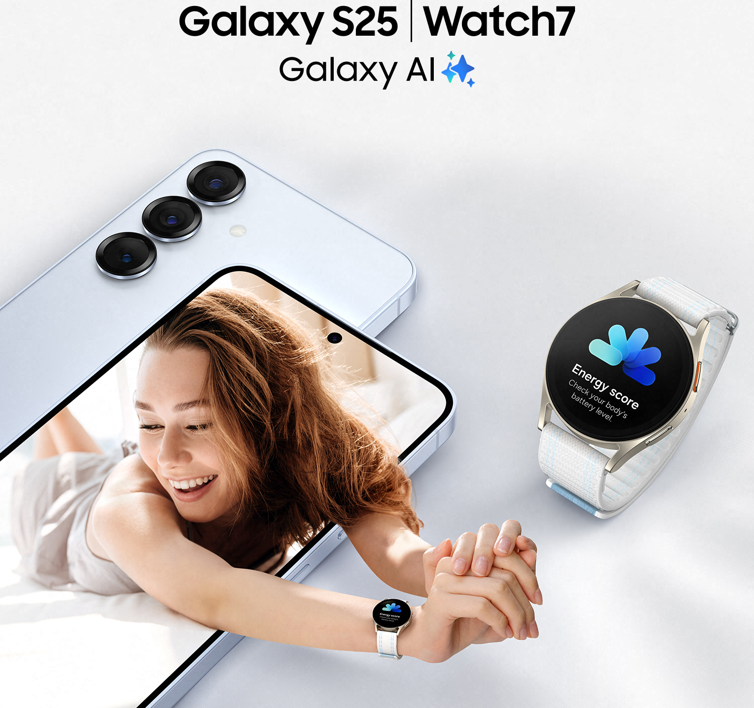 Samsung Galaxy S25 5G puhelin, 128/12 Gt, Icy Blue 8 Samsung Galaxy S25 5G puhelin, 128/12 Gt, Icy Blue - Image 8