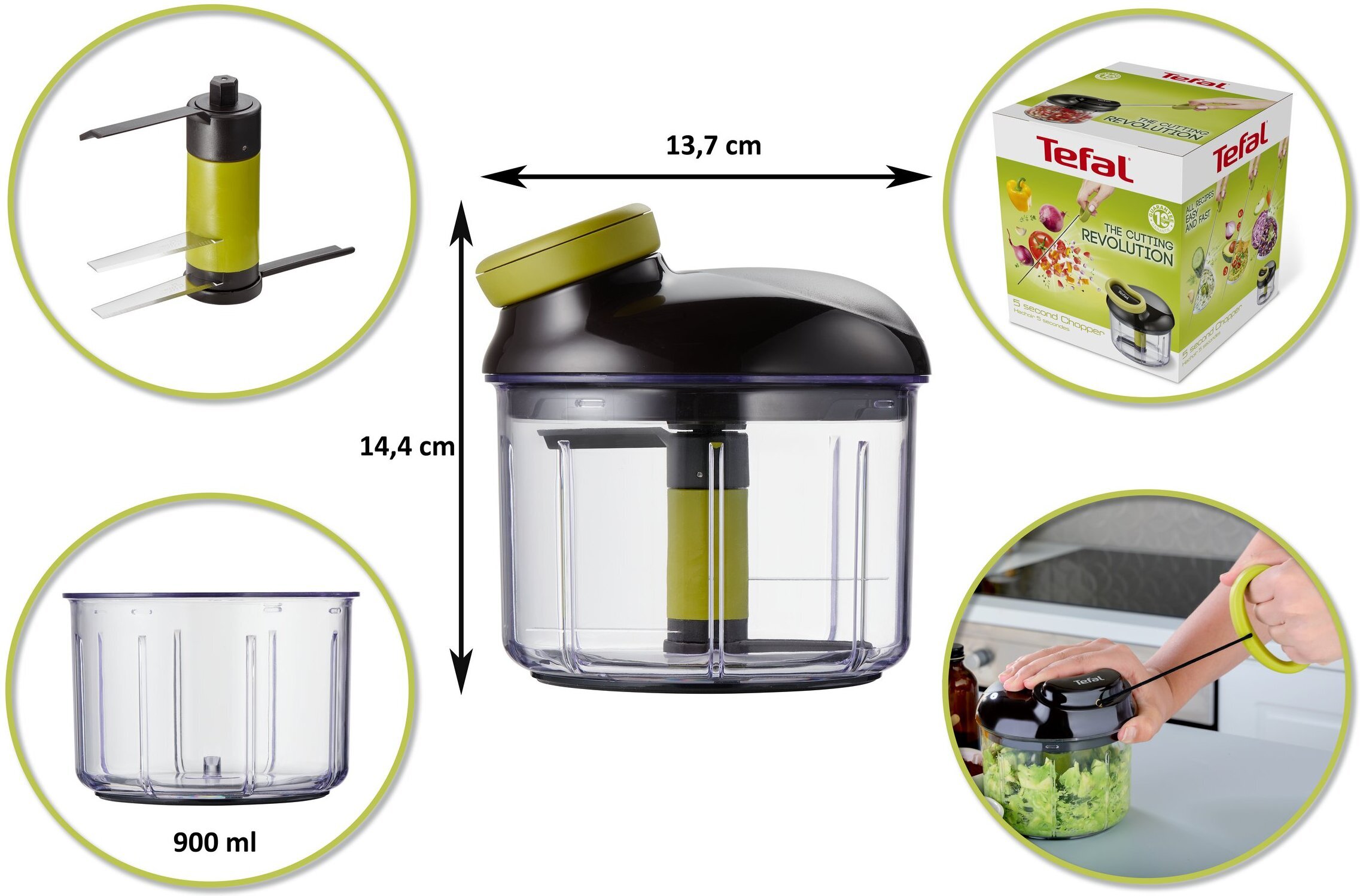 Tefal 5 Second silppuri