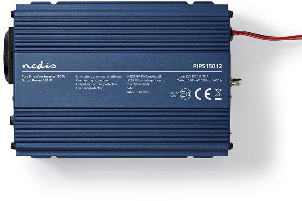 Nedis 150 W Puhdas Siniaalto Invetteri 12 V Dc 230 V Ac Virtainvertterit Elektroniikka Ja Autoilu Koti Ja Valaistus Verkkokauppa Com