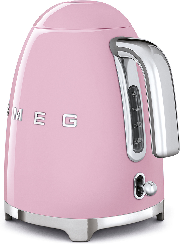 Smeg KLF03PKEU -vedenkeitin, pinkki
