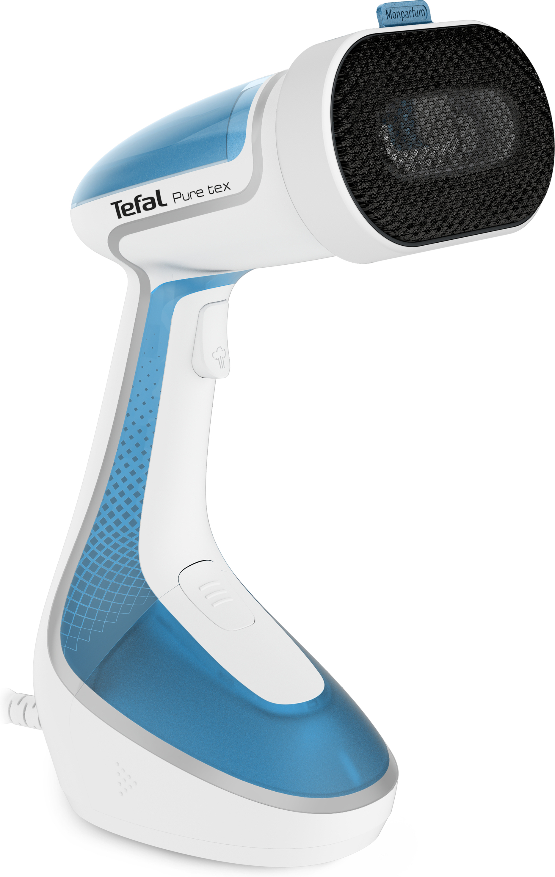 Tefal Pure Tex desinfioiva -vaatehöyrystin, valkoinen/sininen