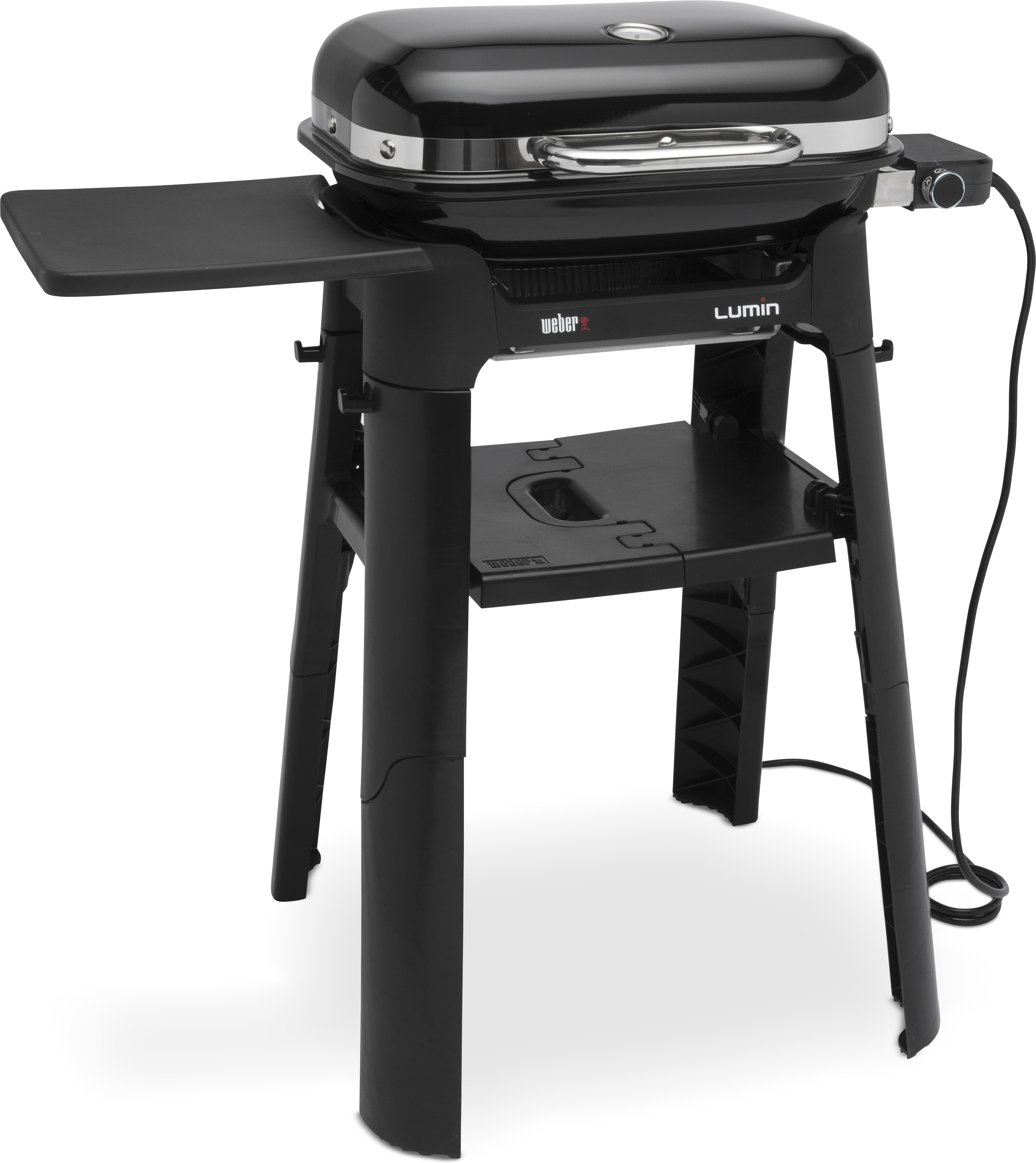 Weber Lumin Compact -sähkögrilli jalustalla