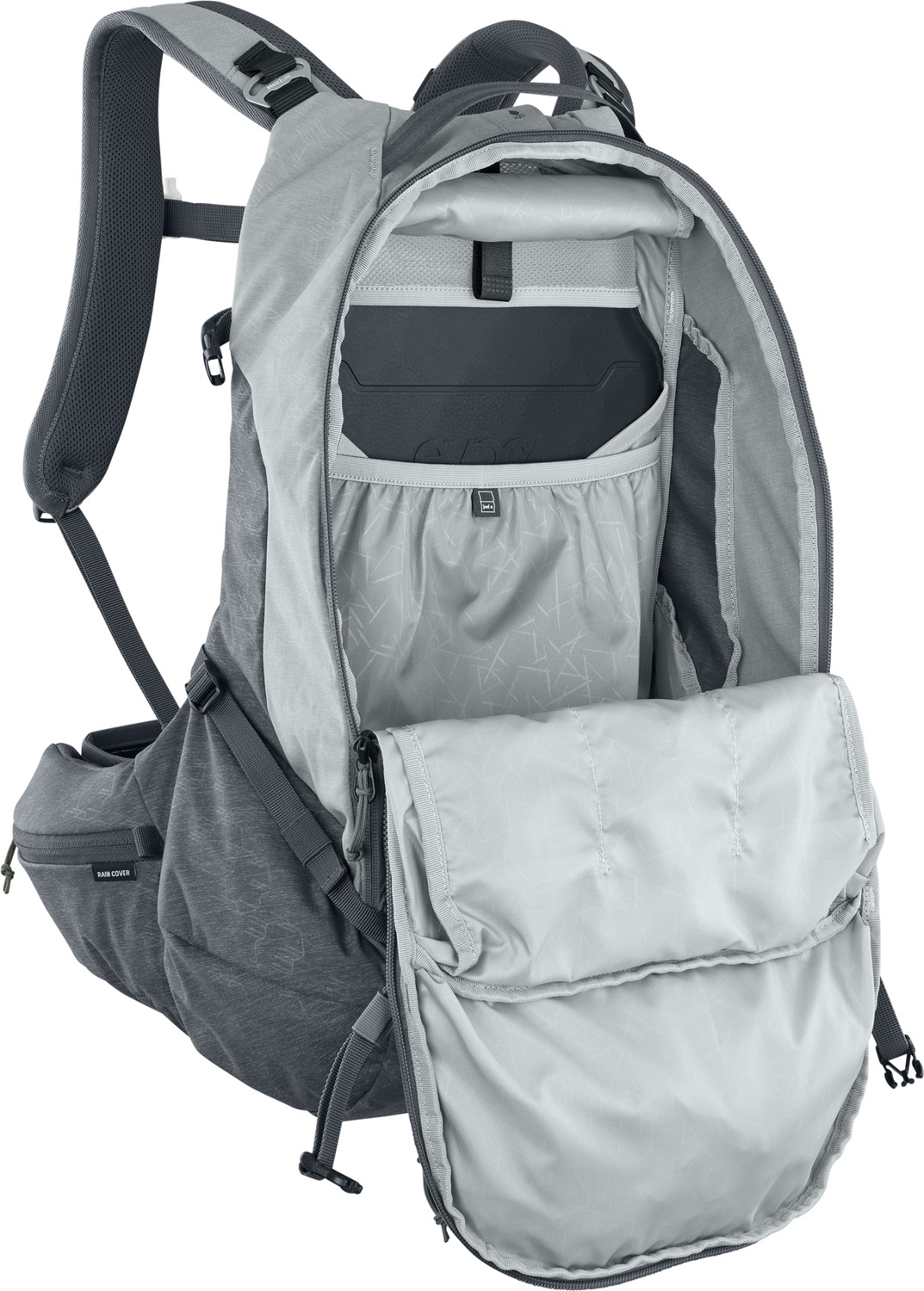 Evoc TRAIL PRO 26 -reppu S/M, harmaa