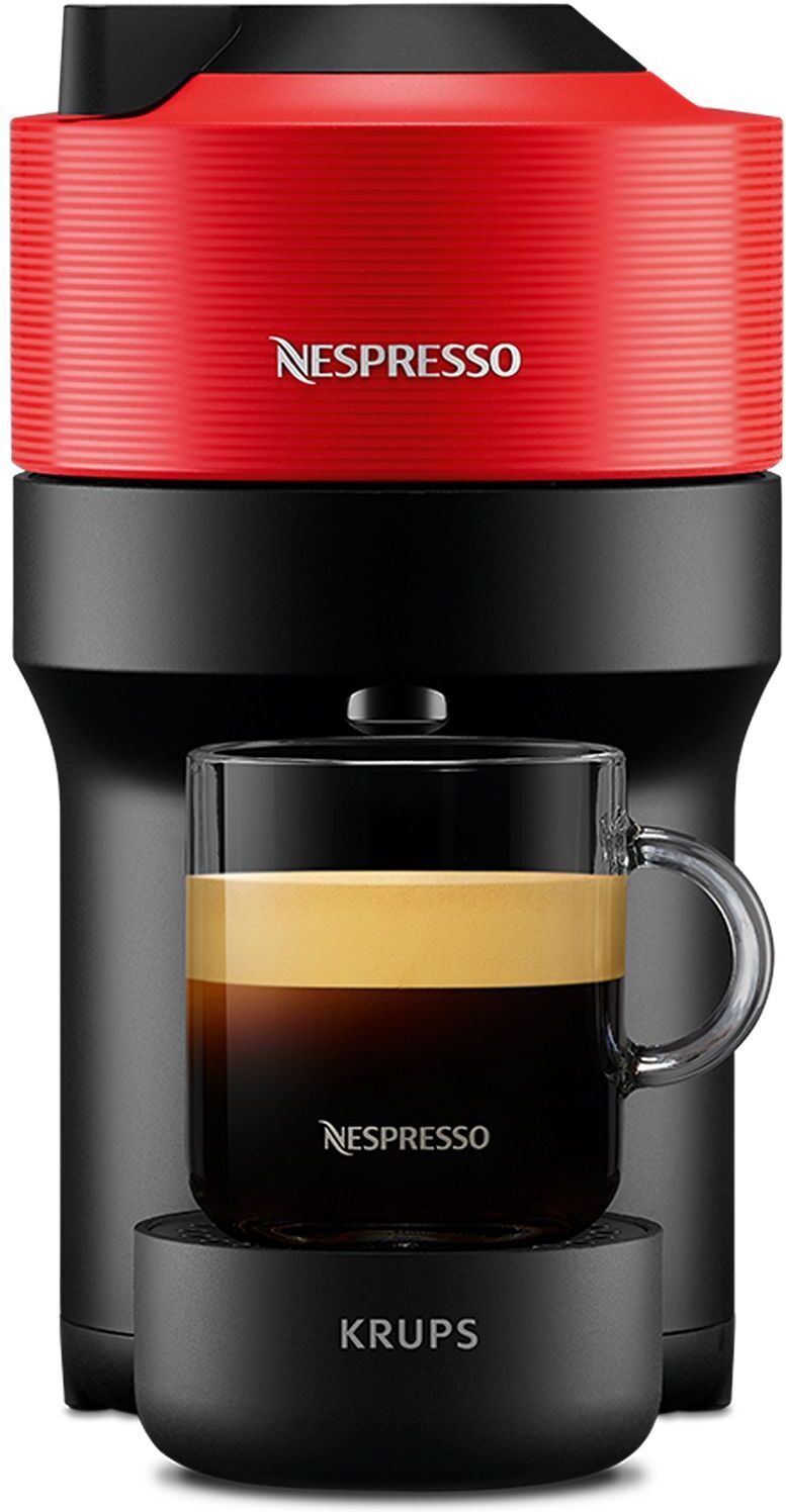 Nespresso Vertuo POP XN920510WP -kahvikapselikone, punainen/musta