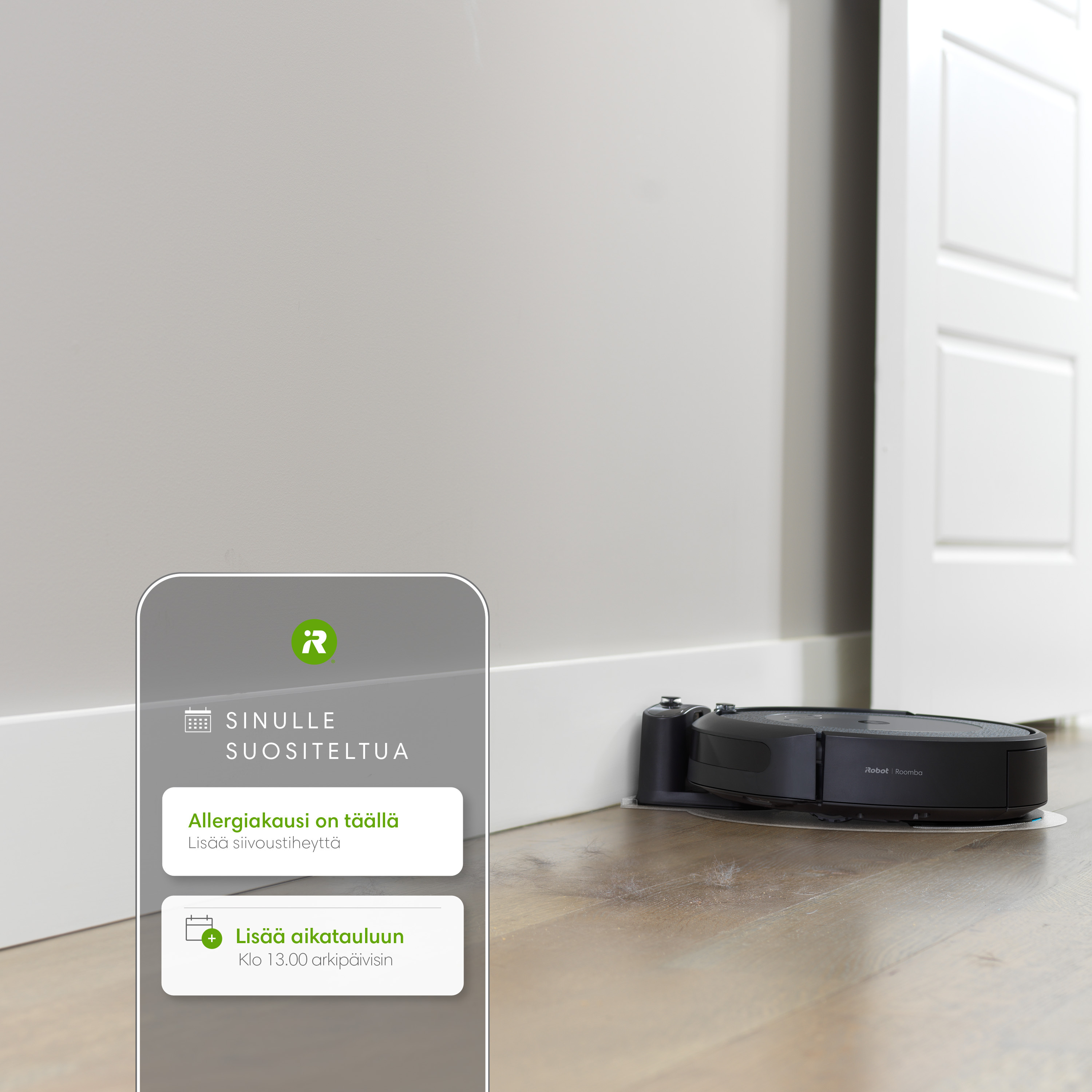 iRobot Roomba Combo i5+ -robotti-imuri tyhjennysasemalla
