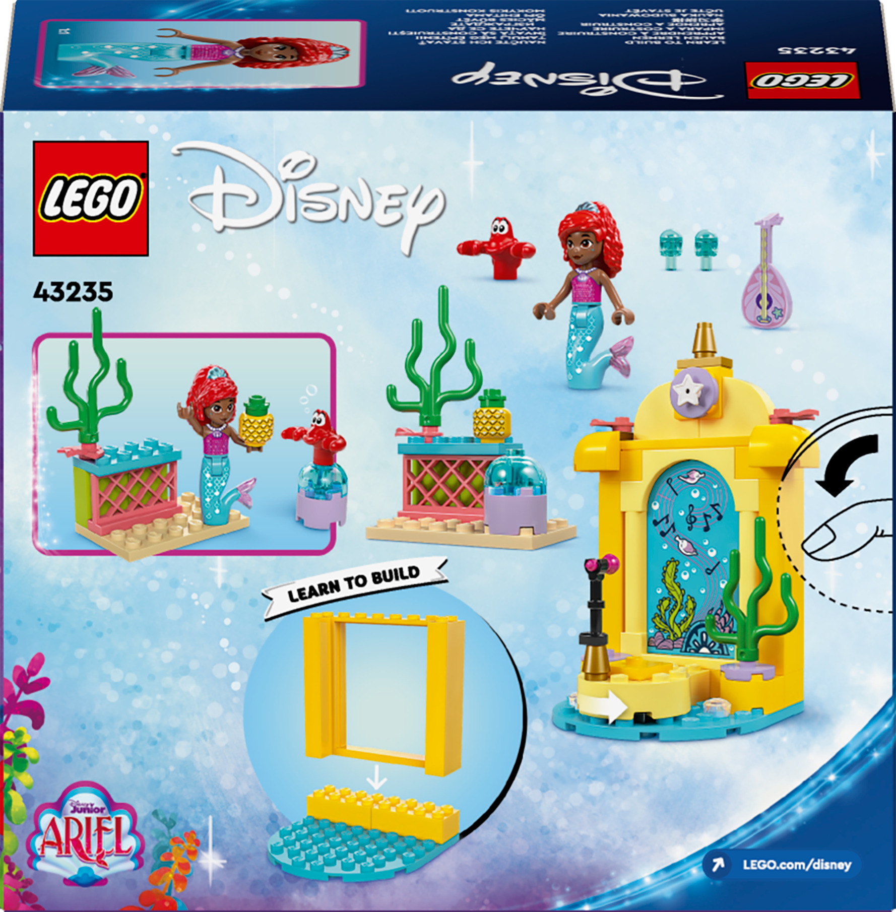 LEGO Disney Princess 43235  - Arielin esiintymislava