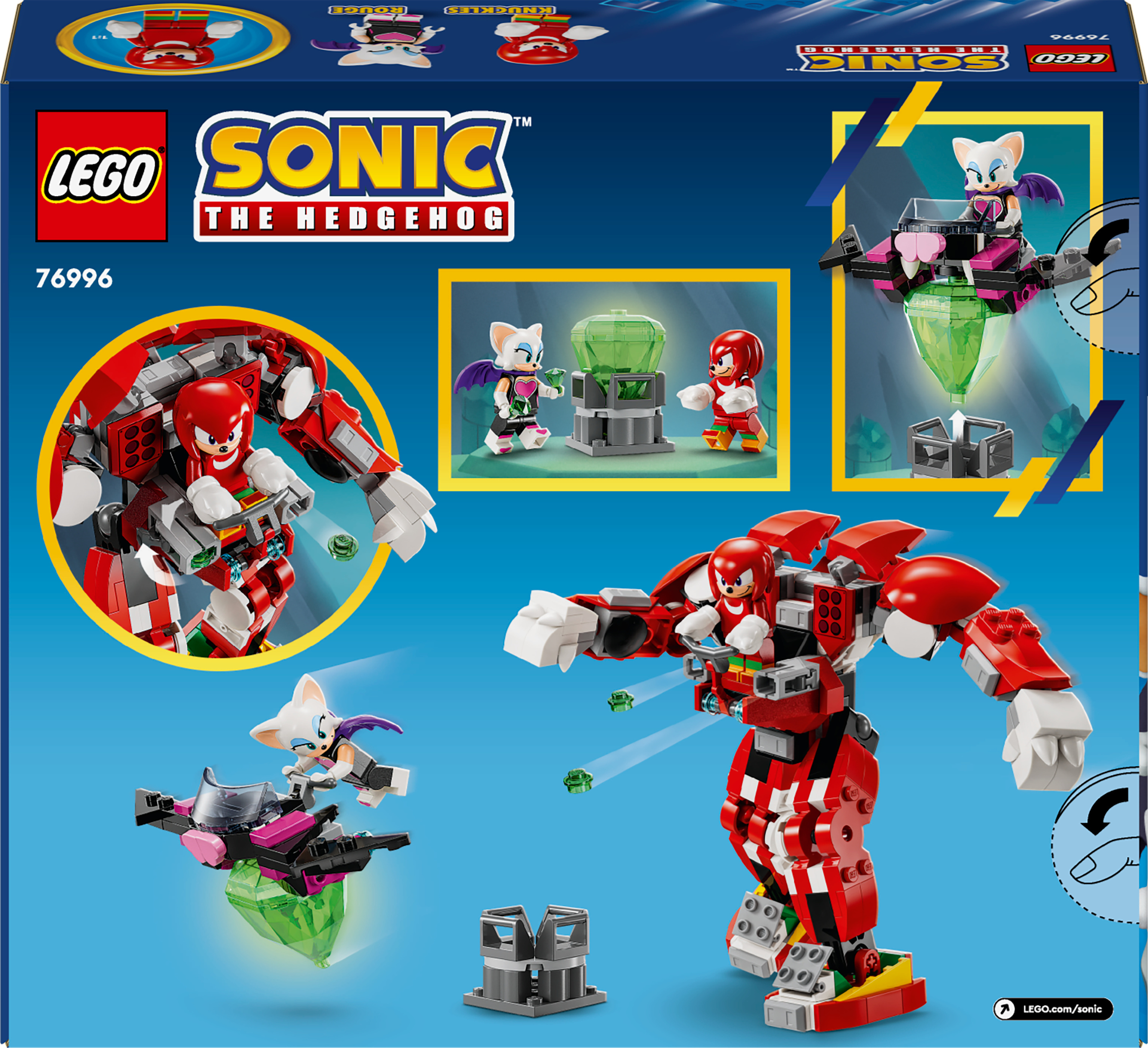 LEGO Sonic 76996  - Knucklesin vartijarobotti