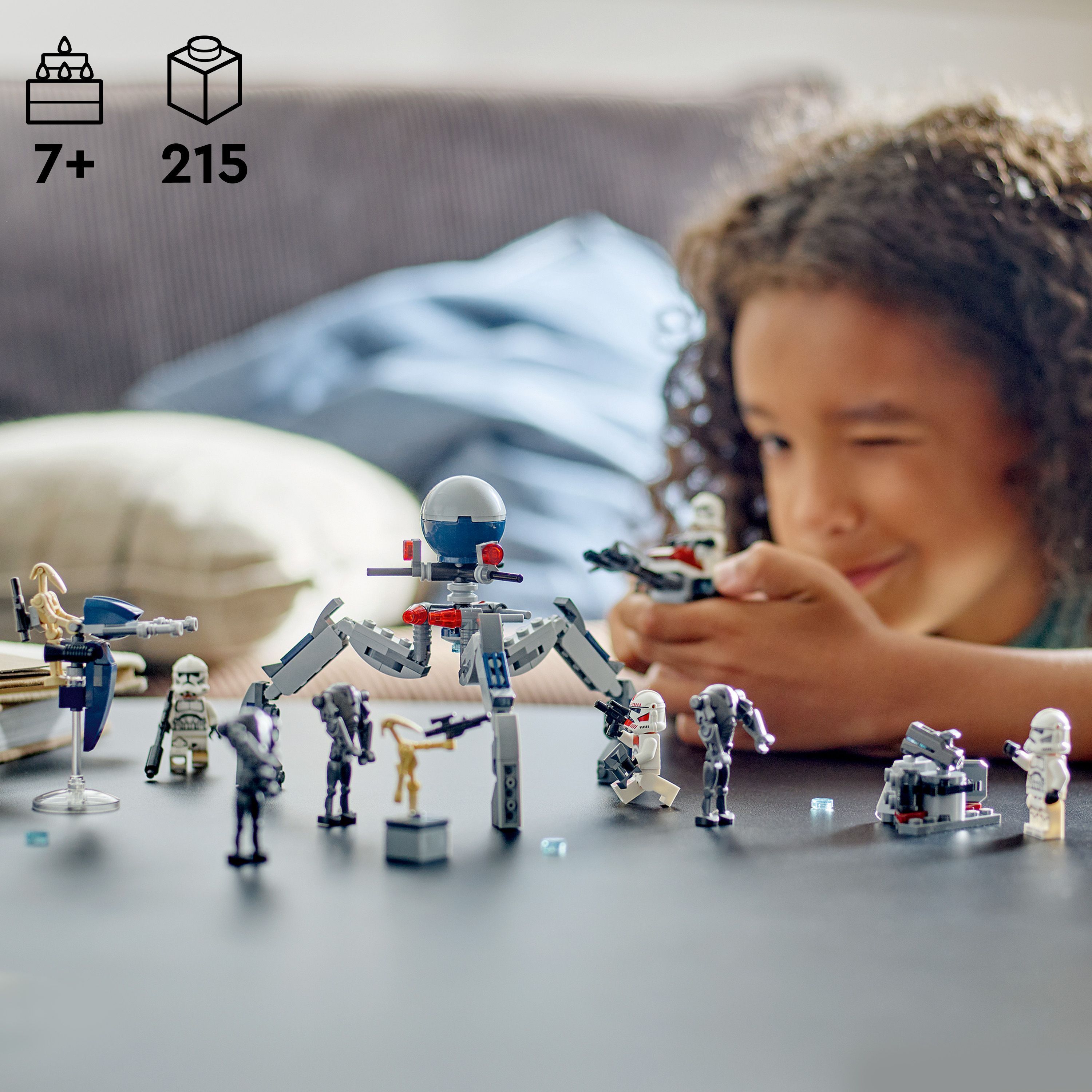 LEGO Star Wars 75372  - Kloonisoturin ja taisteludroidin taistelupakkaus