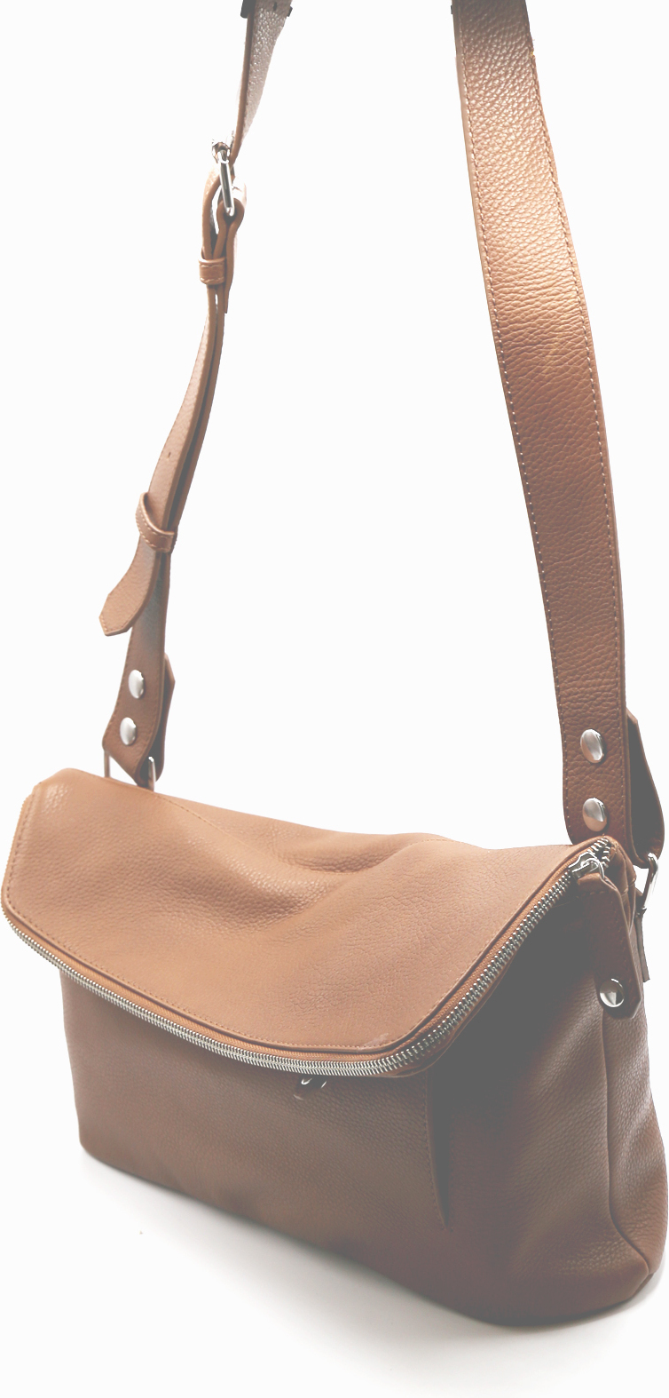 Lumi Tomi Small Messenger Bag -tietokonelaukku, toffee
