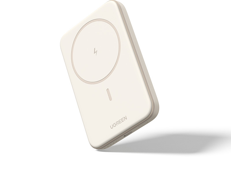 UGREEN Magnetic Wireless Power Bank -varavirtalähde, 10000 mAh, tähtiharmaa