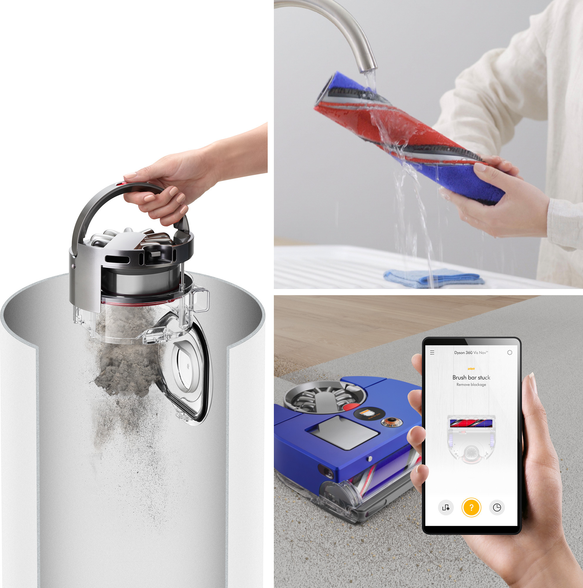 Dyson 360 Vis Nav robotti-imuri