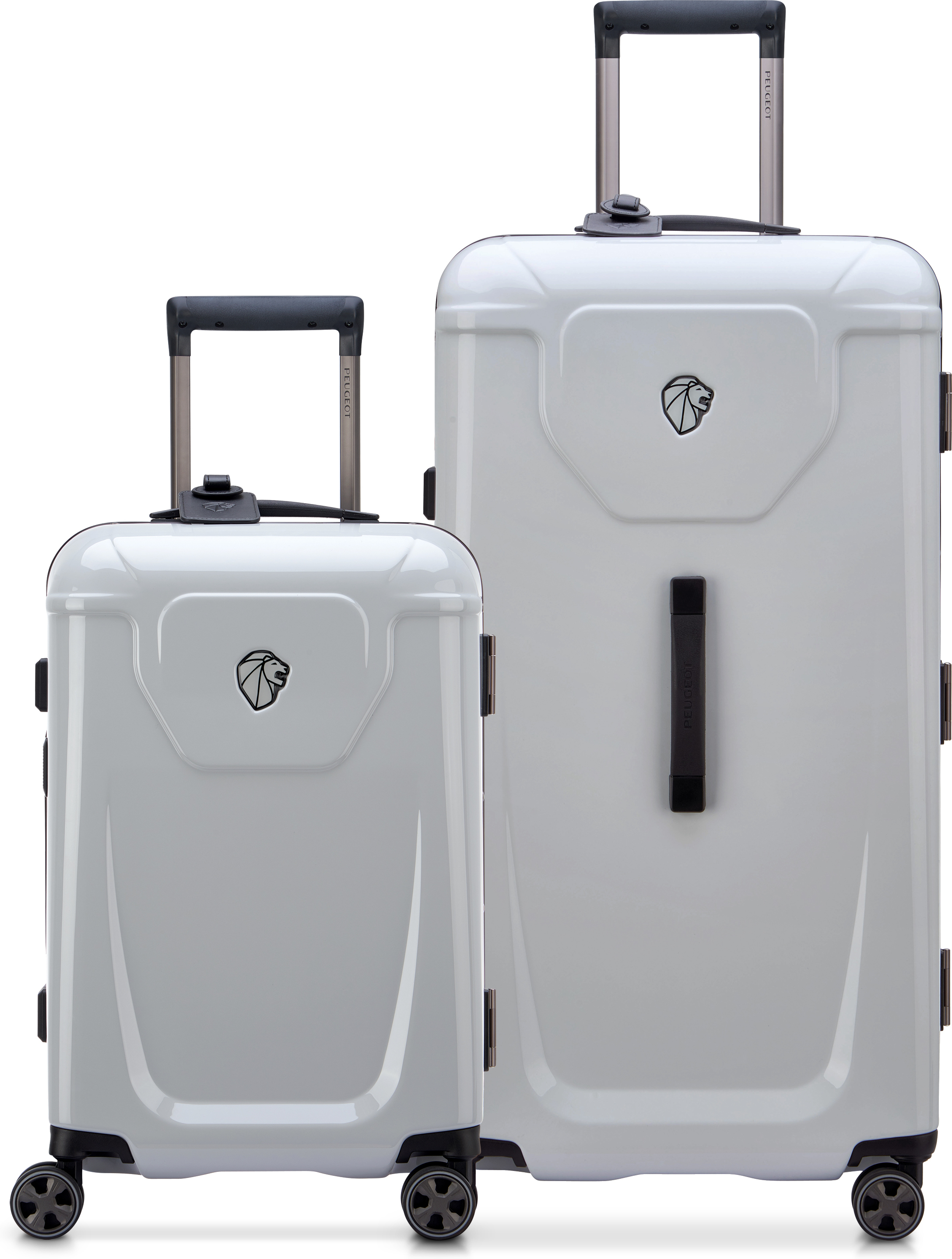 Delsey Peugeot Voyages 80 cm -matkalaukku, harmaa