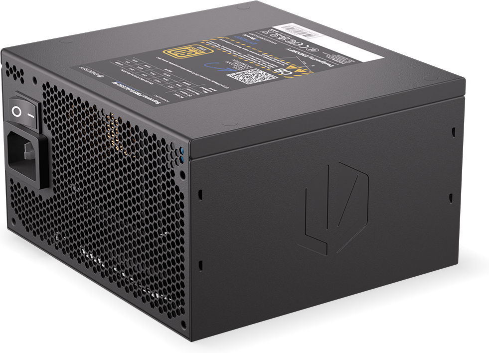 Endorfy Supremo FM5 Gold 650 W -ATX-virtalähde, musta