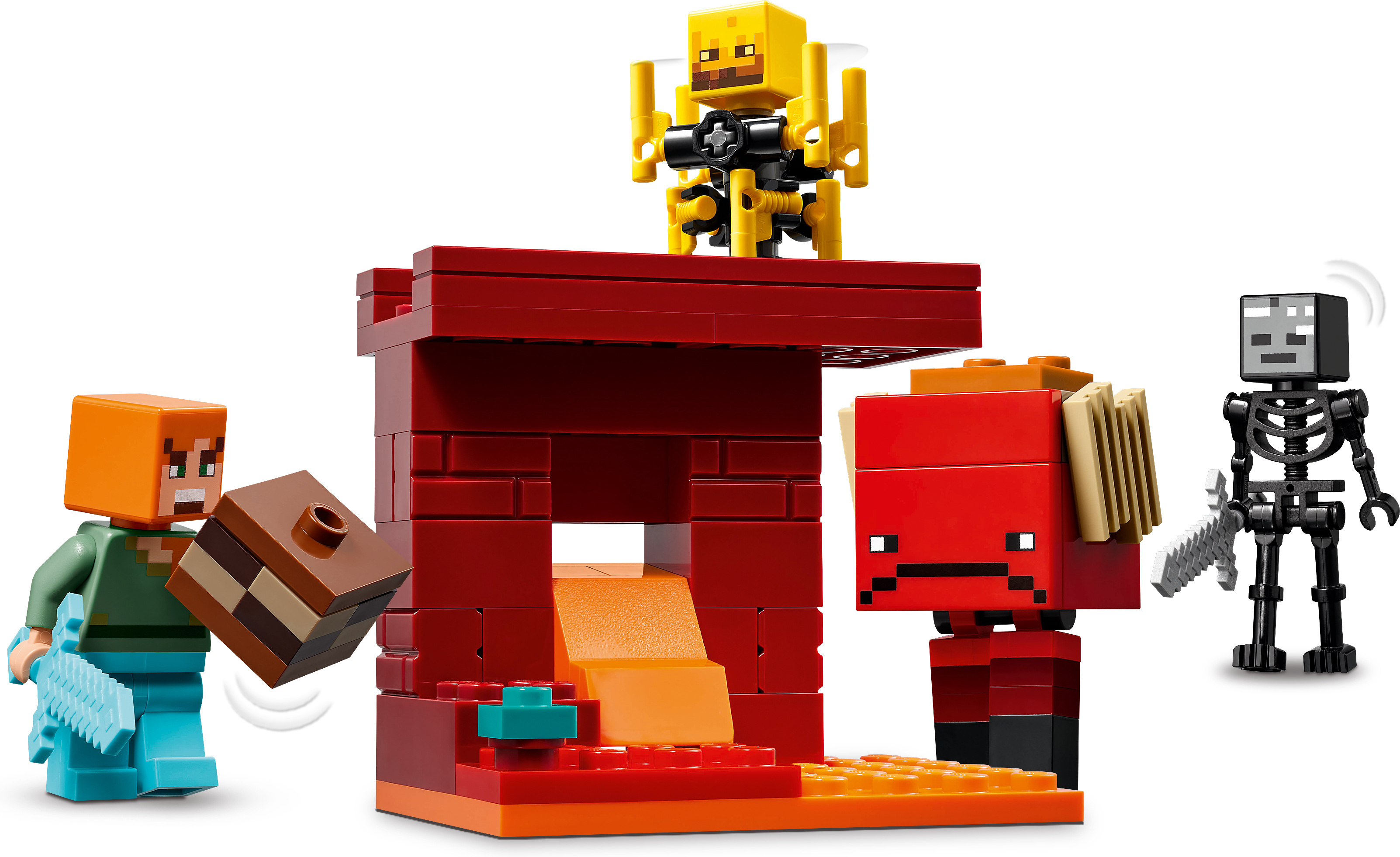 LEGO Minecraft 21266 – Hornan laavataistelu