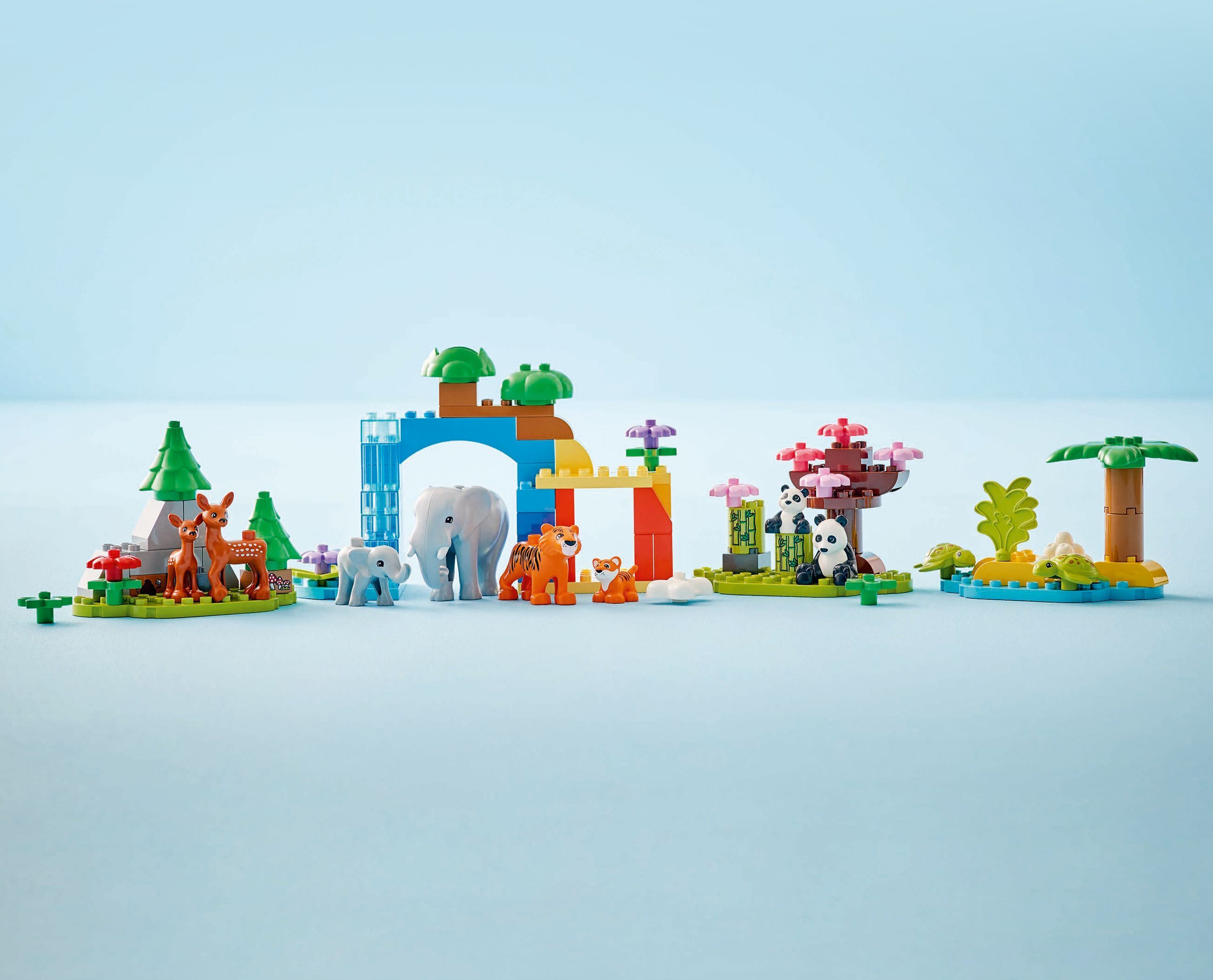 LEGO DUPLO Town 10446 – 3-in-1 luonnoneläinperheet