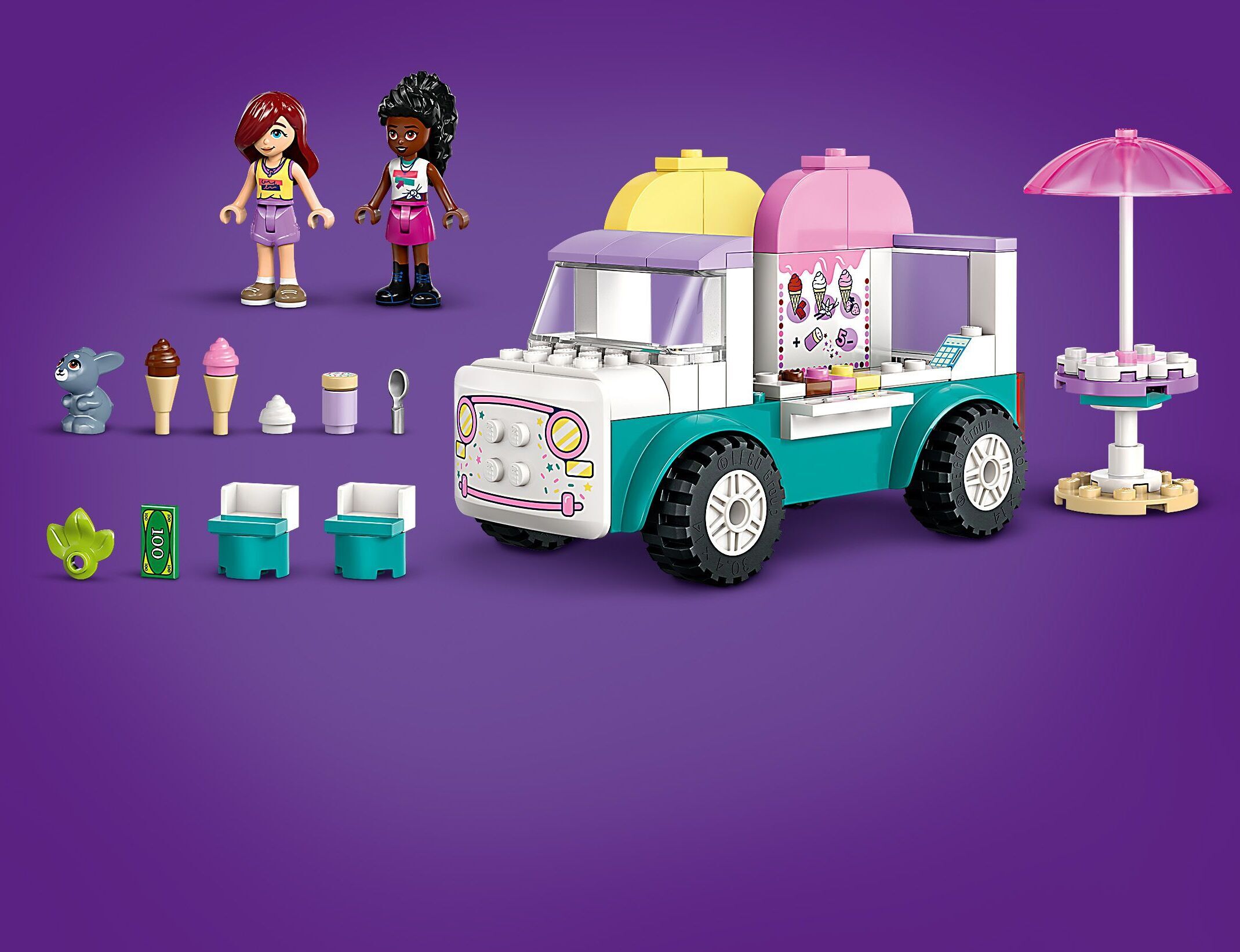 LEGO Friends 42644 – Heartlake Cityn jäätelöauto