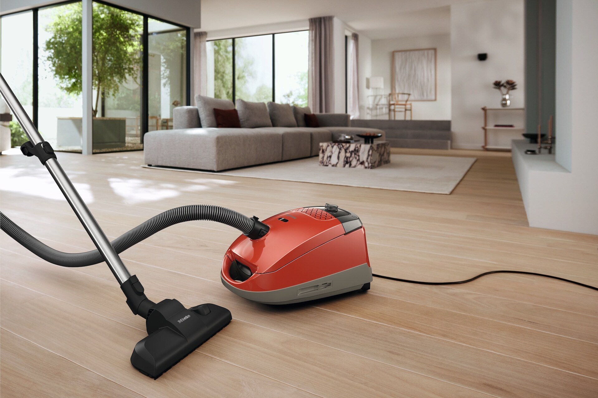 Miele Guard S1 Junior pölynimuri, punainen