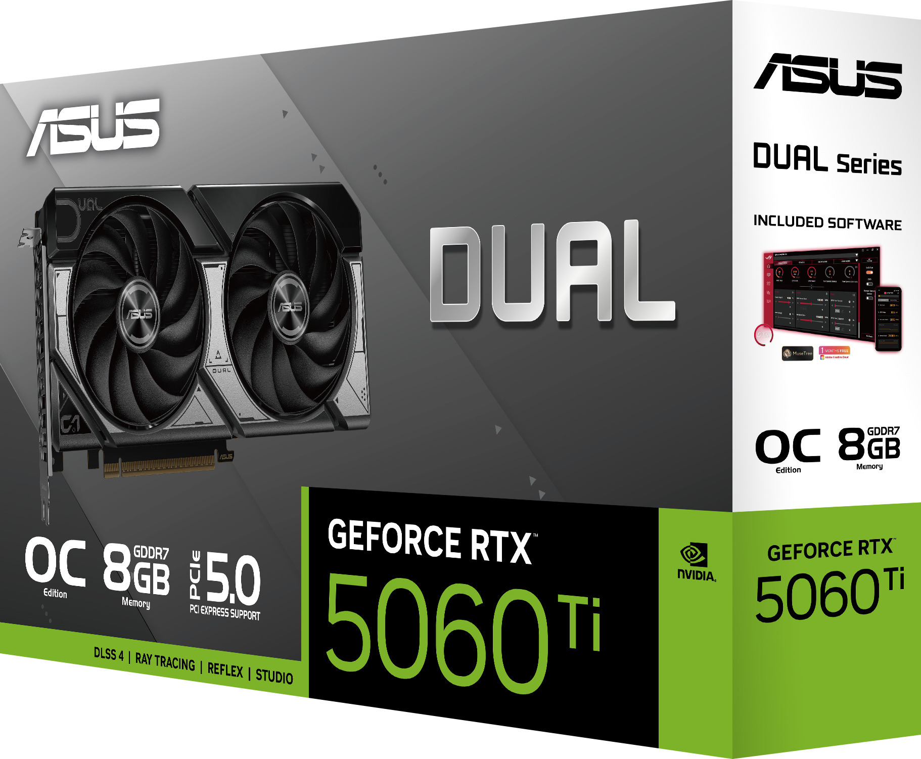 Asus TUF-RTX5060TI-O8G-GAMING näytönohjain