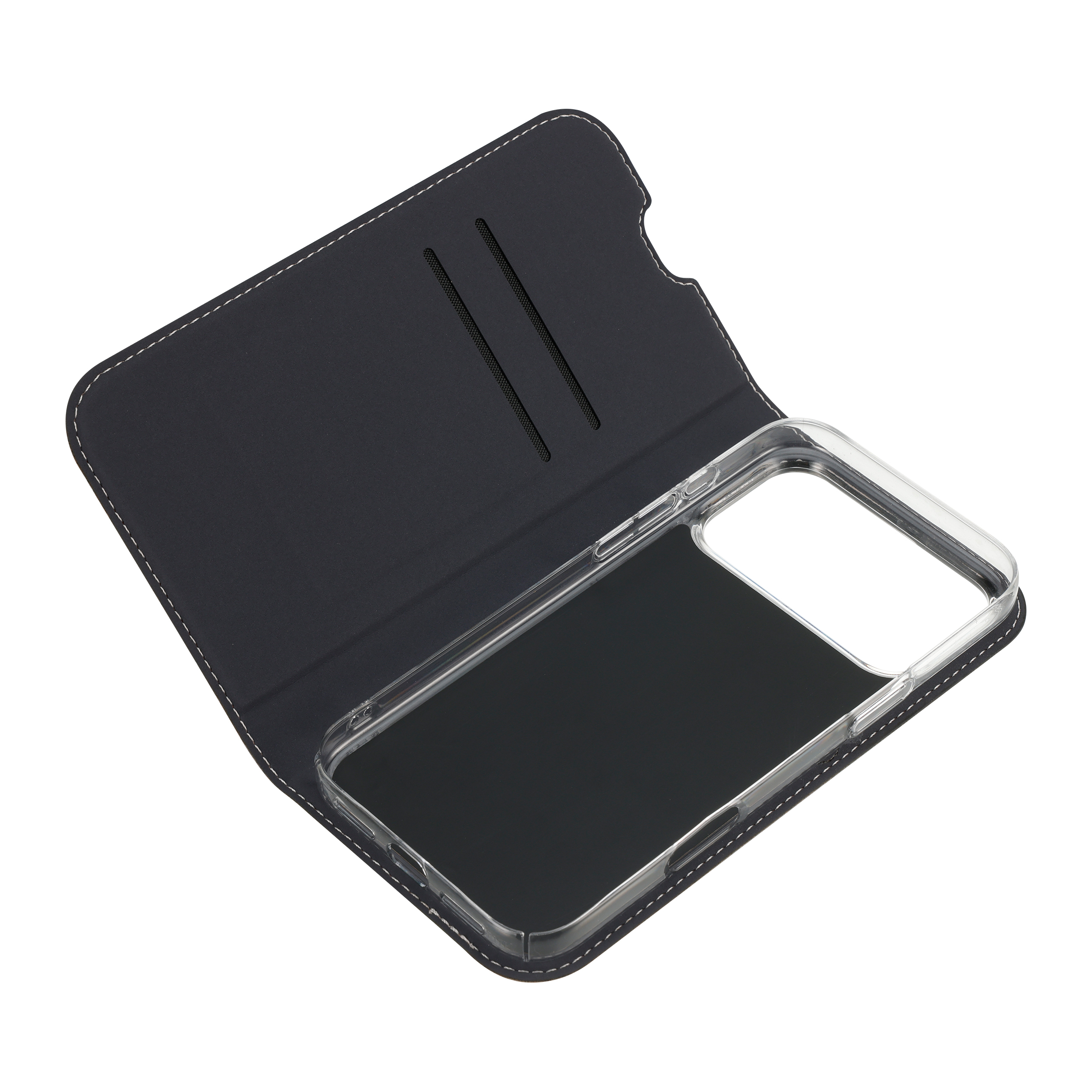 FoneKit BookCase suojakotelo, iPhone 17 Pro, vaaleanpunainen