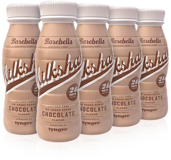 Barebells Milkshake Chocolate proteiinipirtelö, 330 ml, 8PACK
