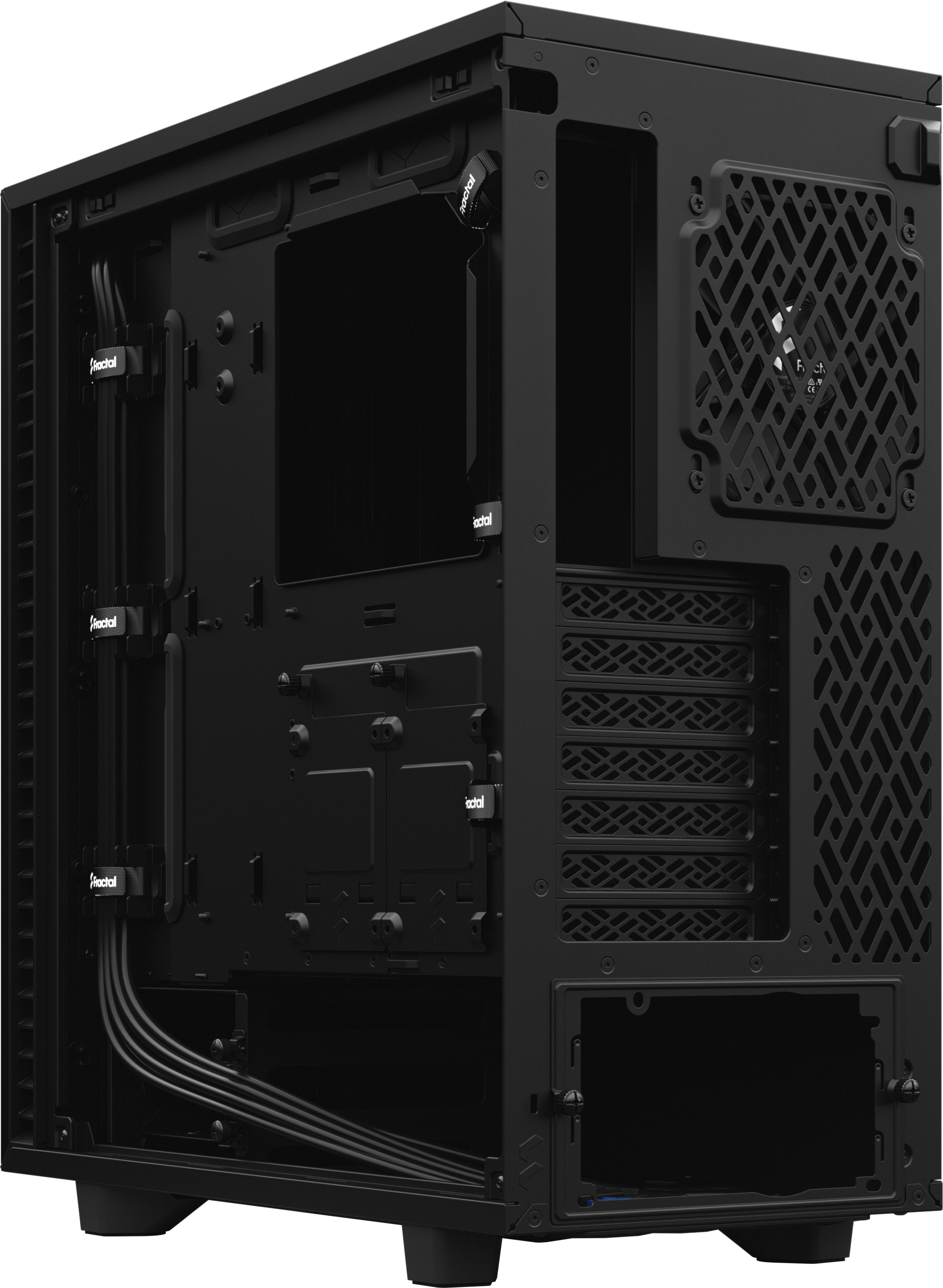 Fractal Design Define 7 Compact ATX-kotelo ikkunalla, musta