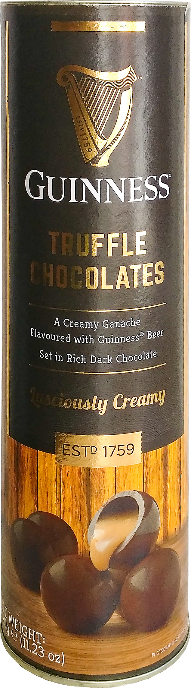 Guinness Chocolate Truffles -suklaakonvehti, 320 g – 