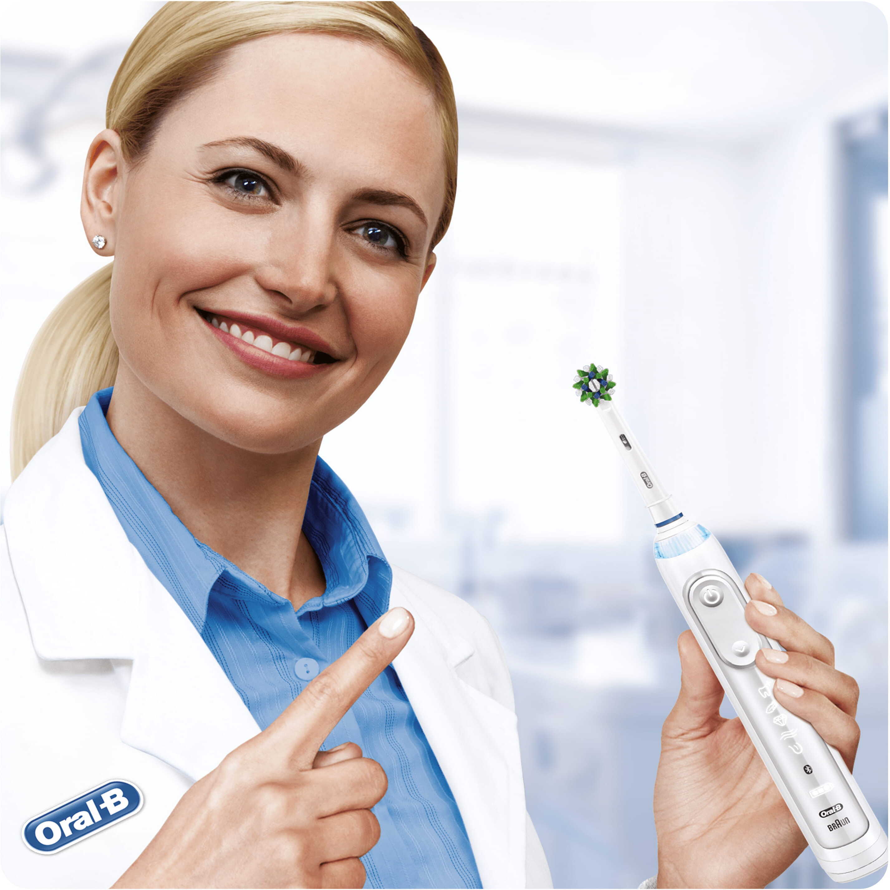 Oral-B CrossAction CleanMaximiser -vaihtoharja, 9 kpl