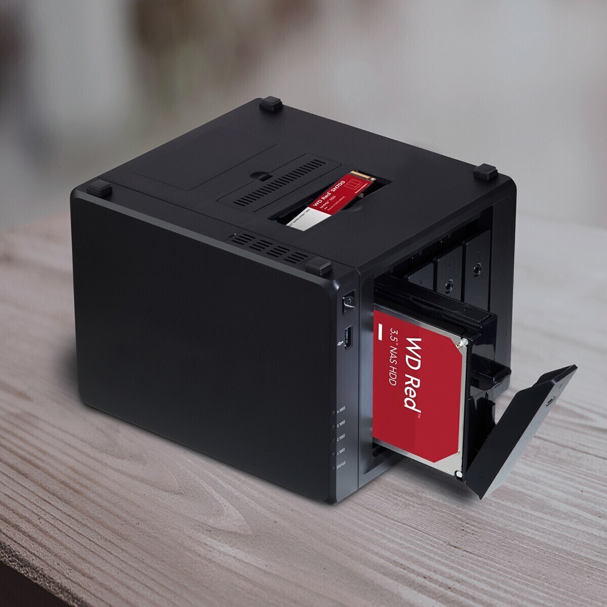 WD Red SN700 500 Gt M.2 NVMe -SSD-kovalevy