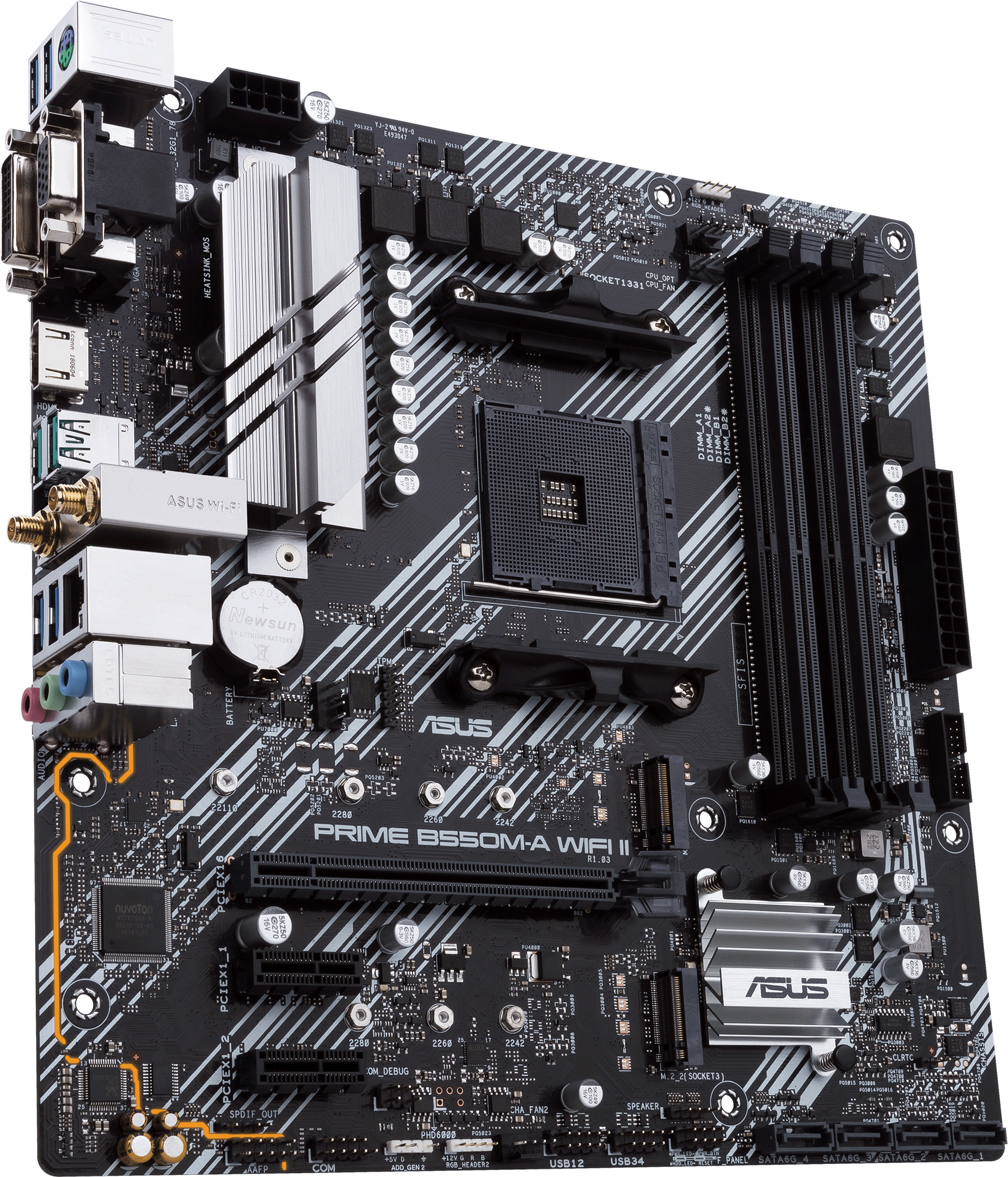 Asus PRIME B550M-A WIFI II AM4 microATX-emolevy